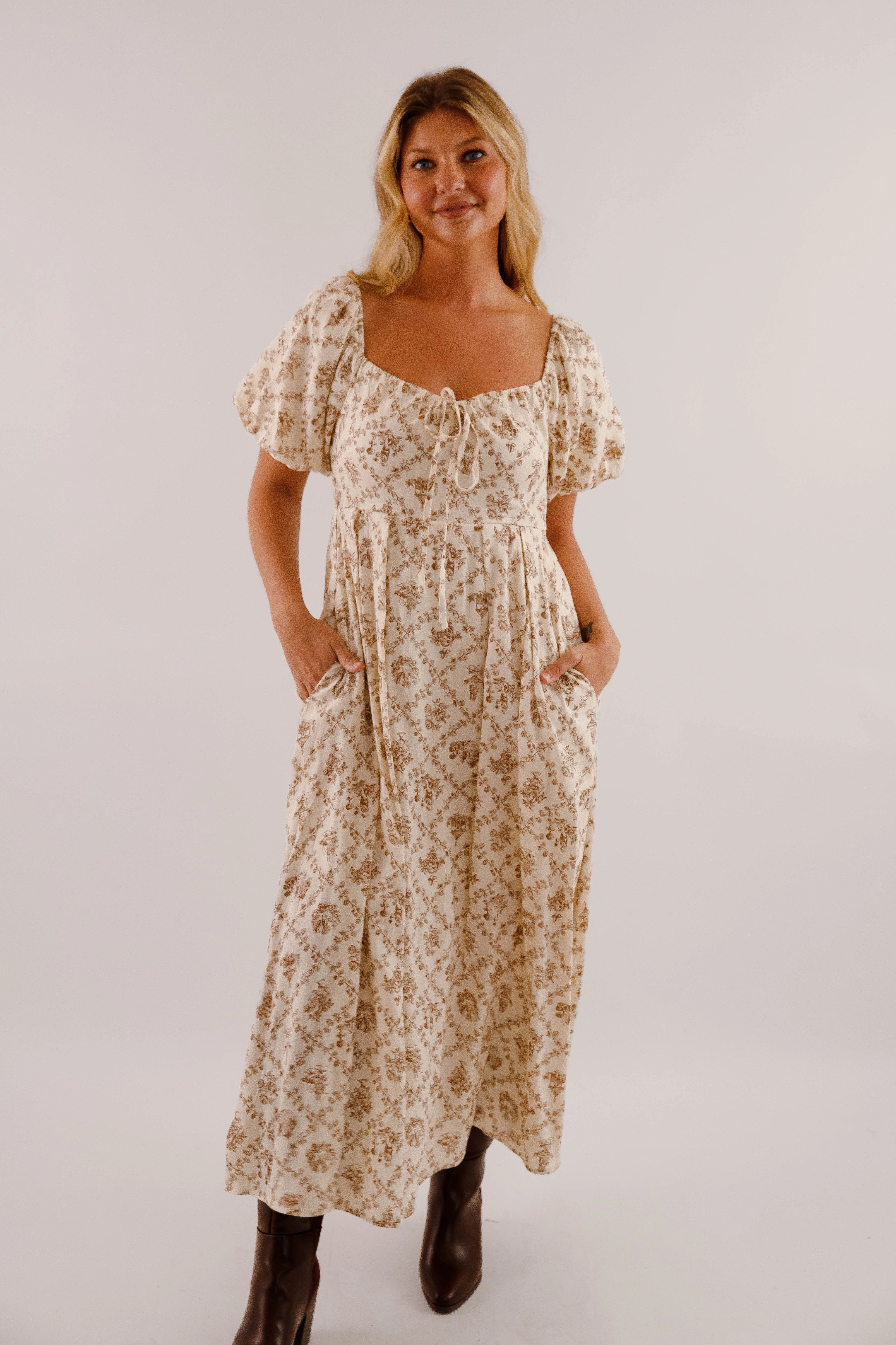 In My Nature Midi Dress Chill Wear Adjustable-Straps