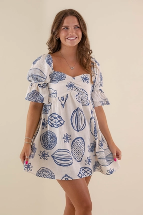 Wrinkle-Free-Finish Relaxed Mood In Southern Italy Dress
