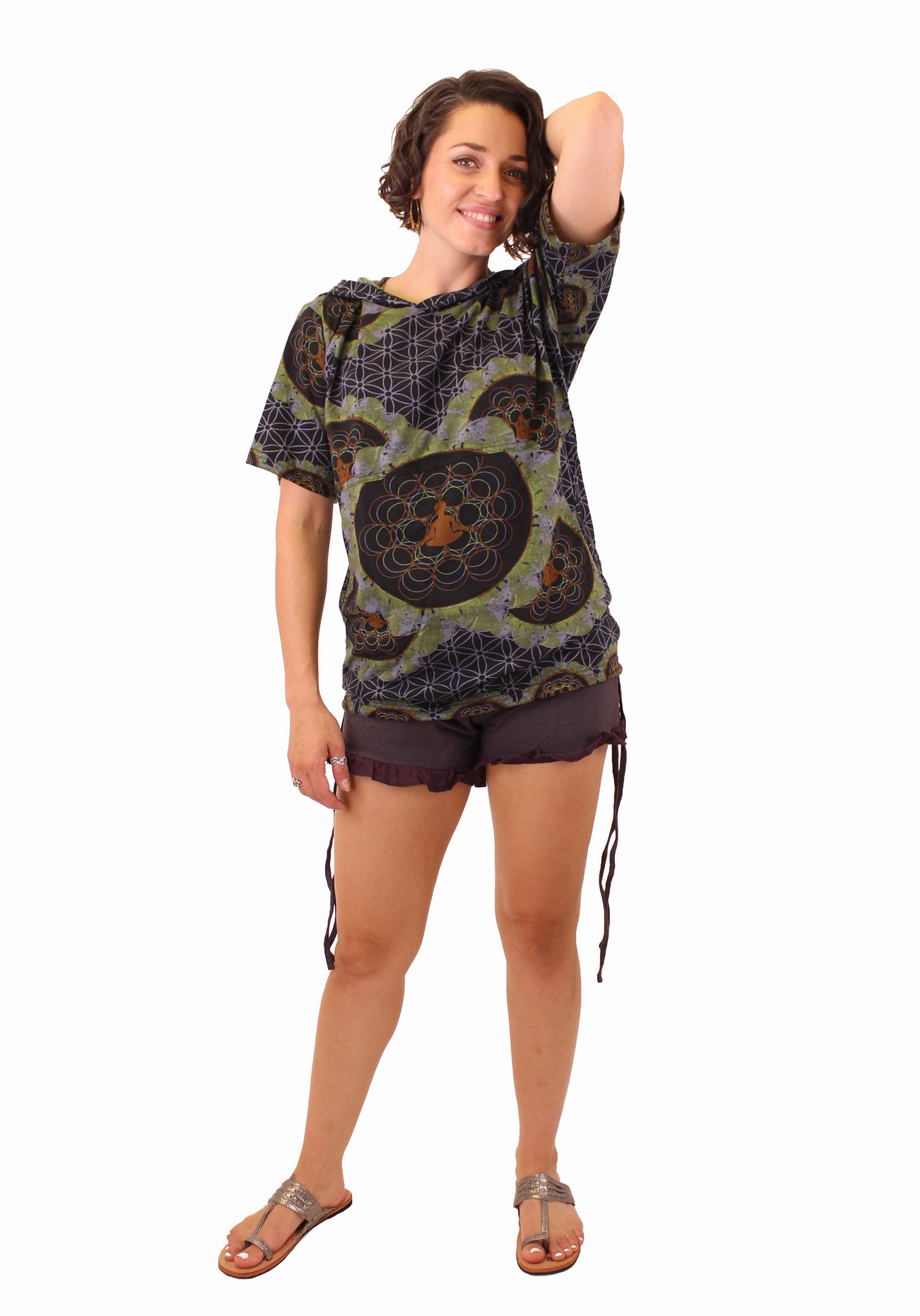 Cozy Knit Breathable mesh Illuminated Lucid Tee