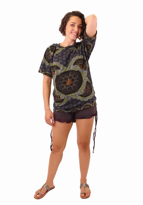 Illuminated Lucid Tee Wrinkle resistant fabric