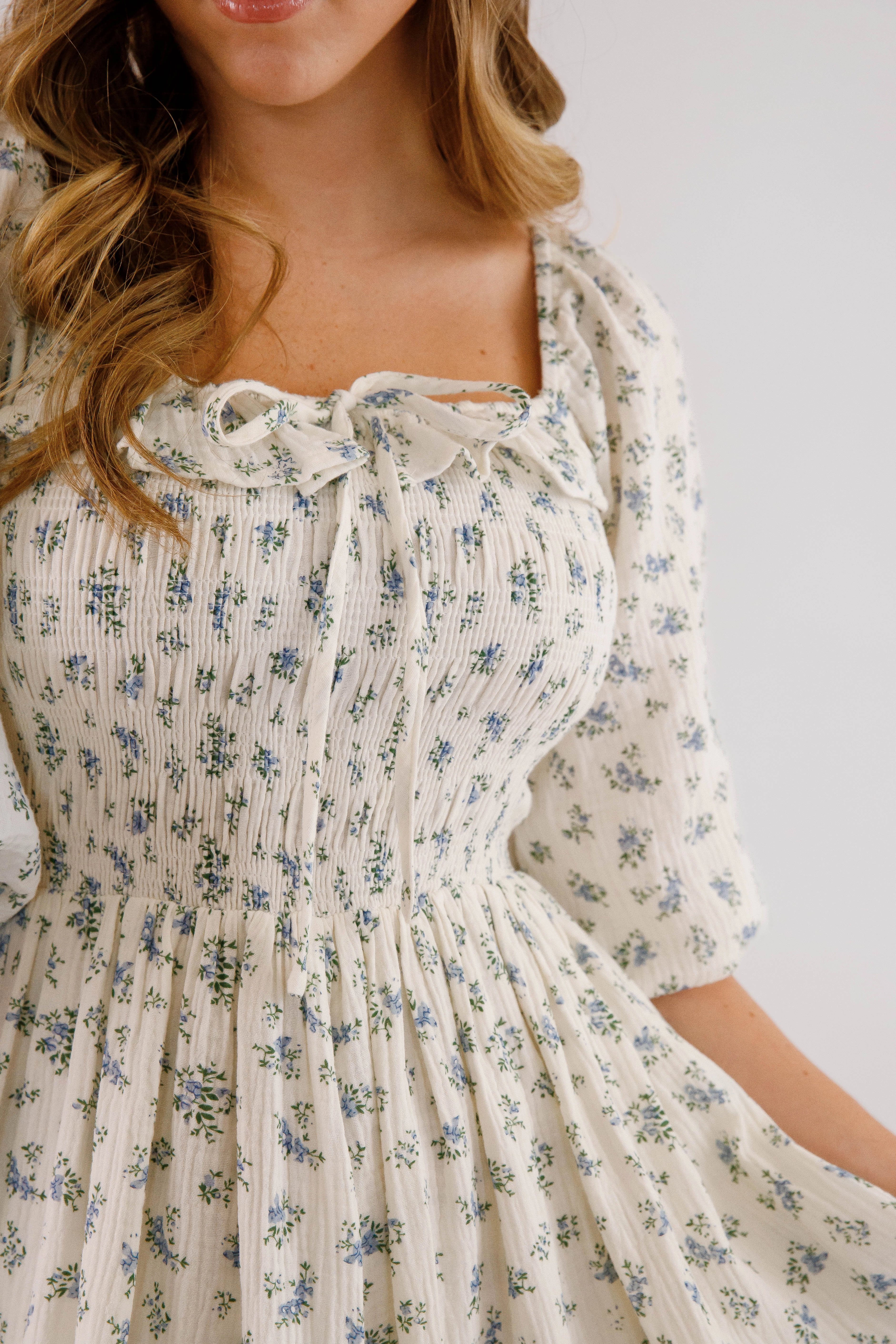 Insist On Knowing Midi Dress Boho Aesthetic Autumn Look