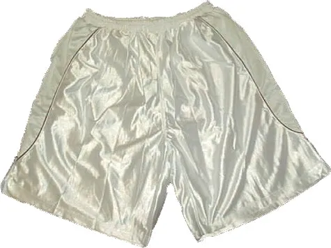 Intense X Basketball Shorts - White/Red-XS