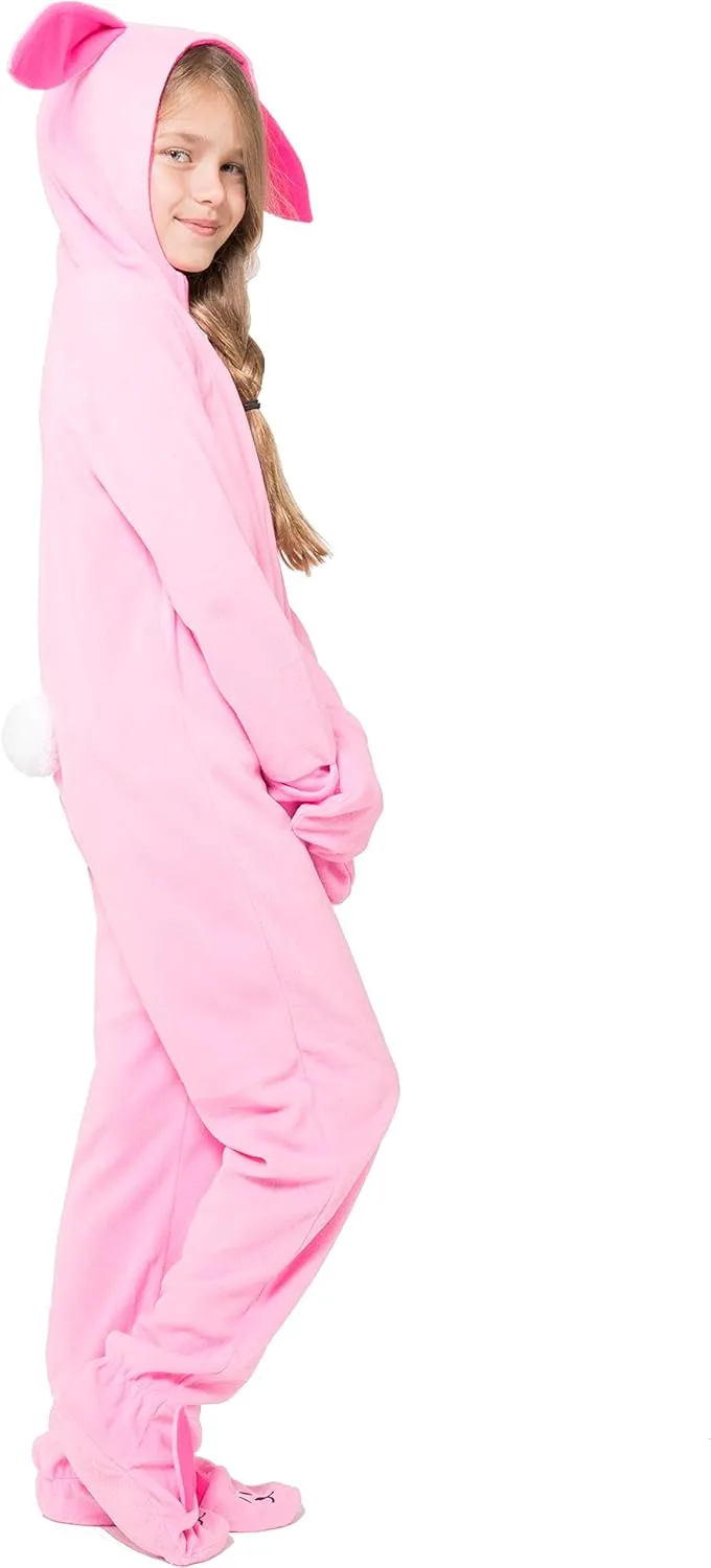 INTIMO A Christmas Story Ralphie Pink Bunny Matching Family Pajama Set Onesie One-Piece Union Suits