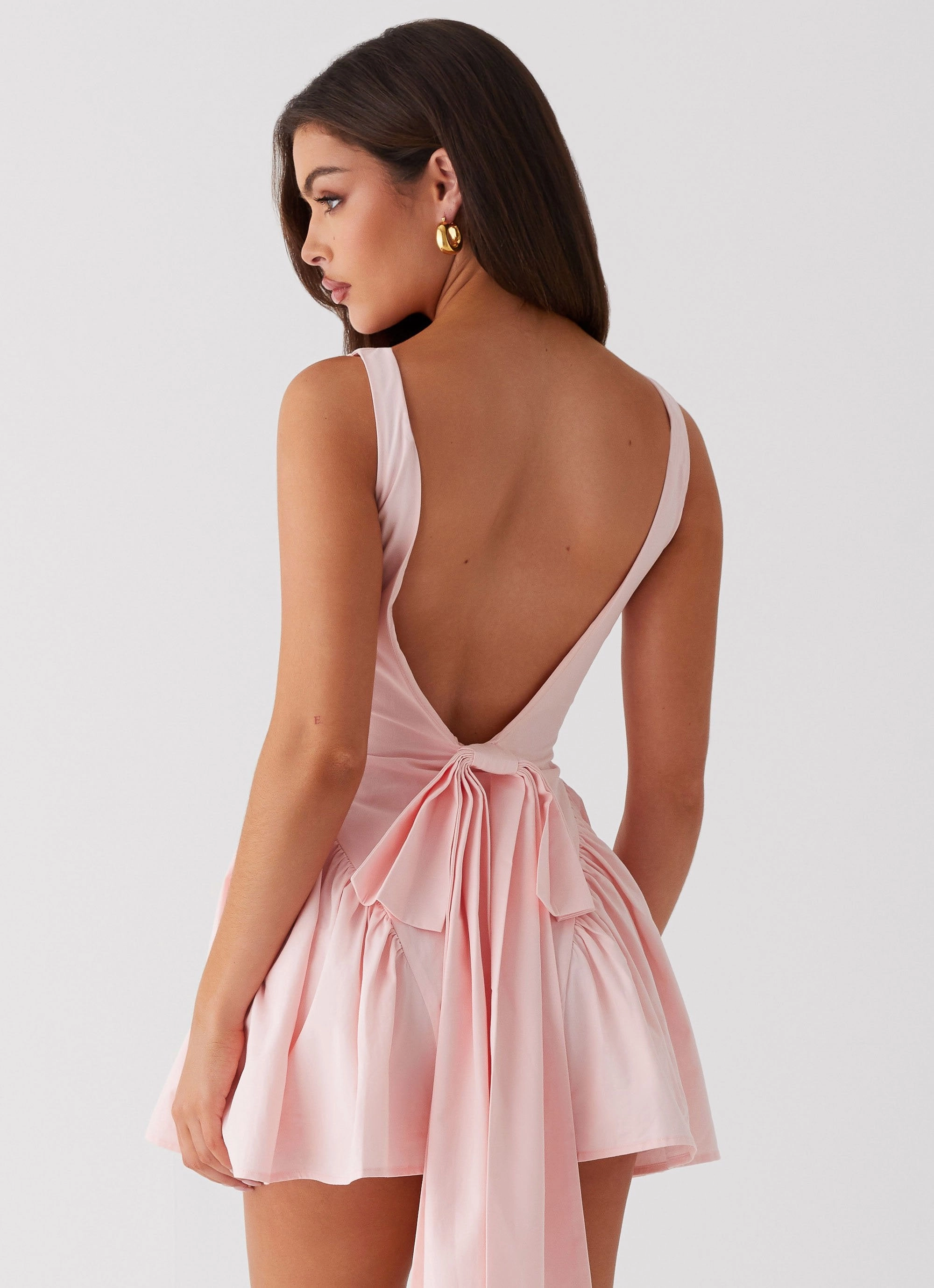 animal-print Invited Mini Dress - Pink