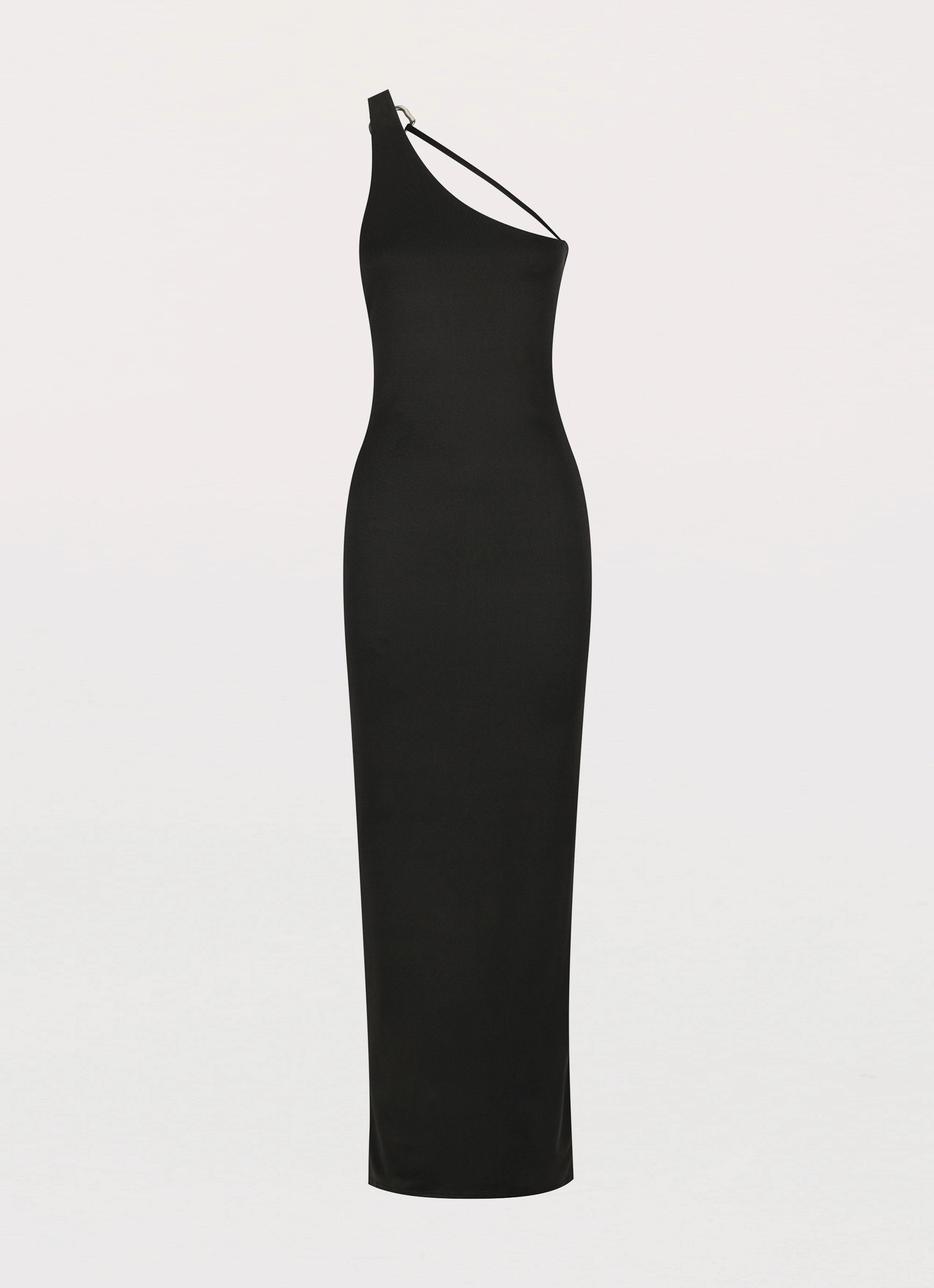 Iris Backless Maxi Dress - Black Casual Look