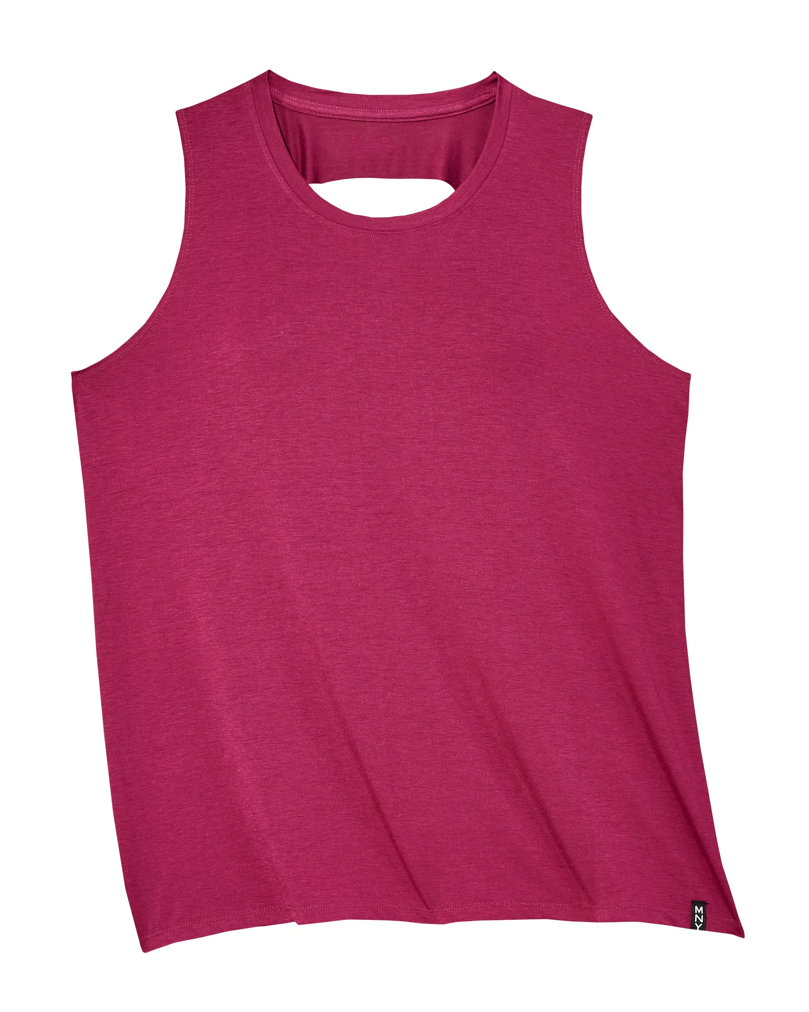 Isla Tank with Back Cutouts | Burgundy