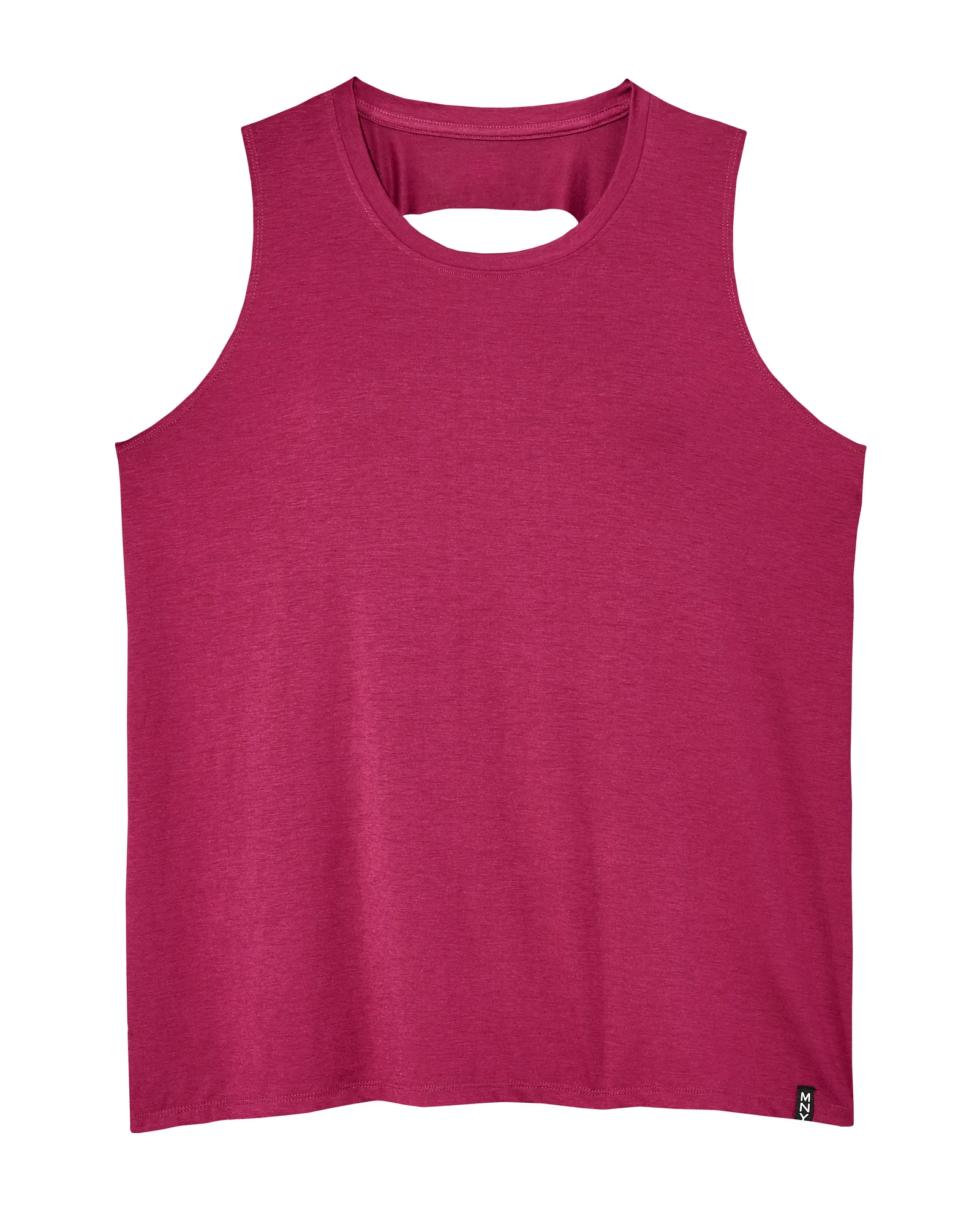 Isla Tank with Back Cutouts | Burgundy