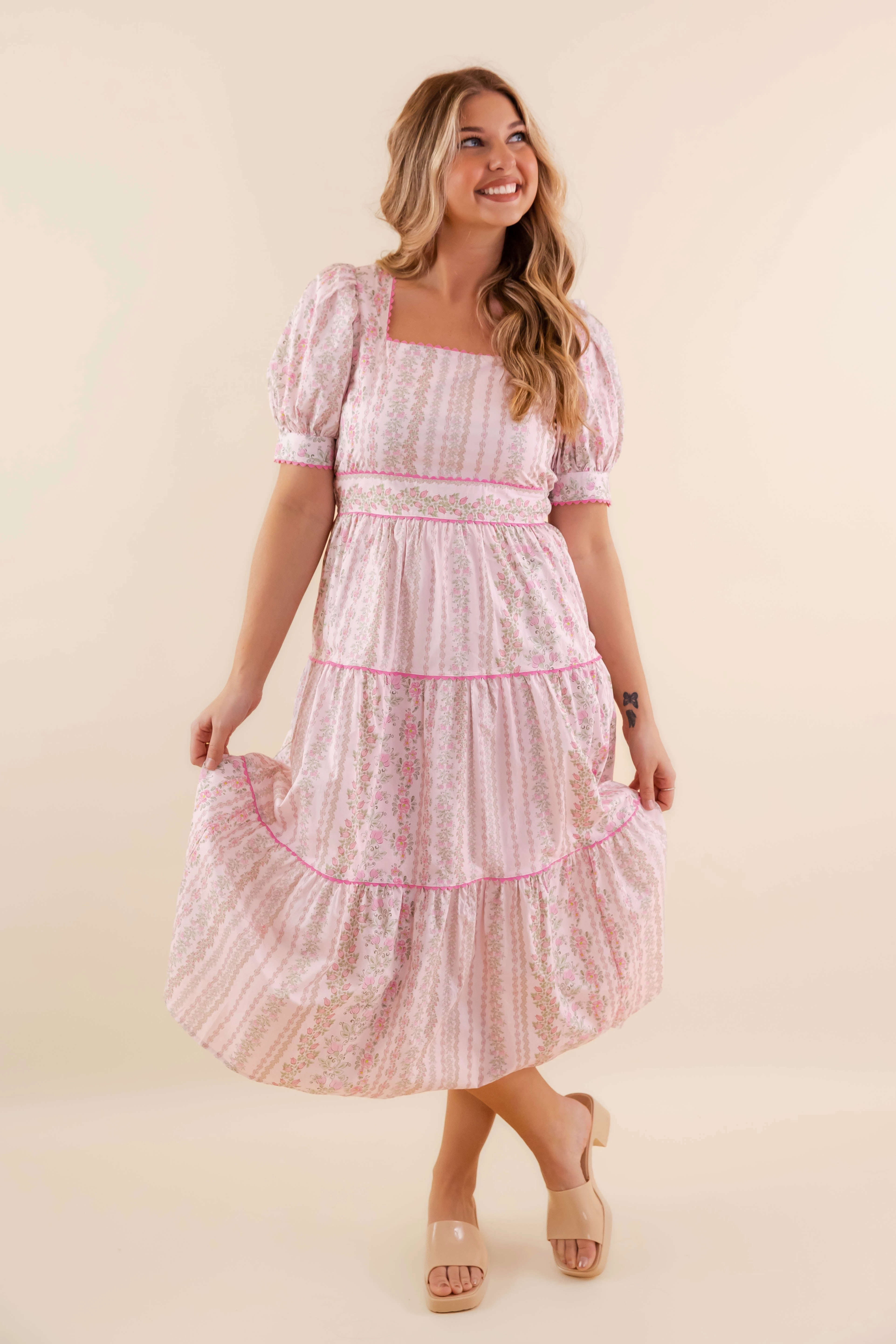 Music-Concert It's Special To Us Midi Dress