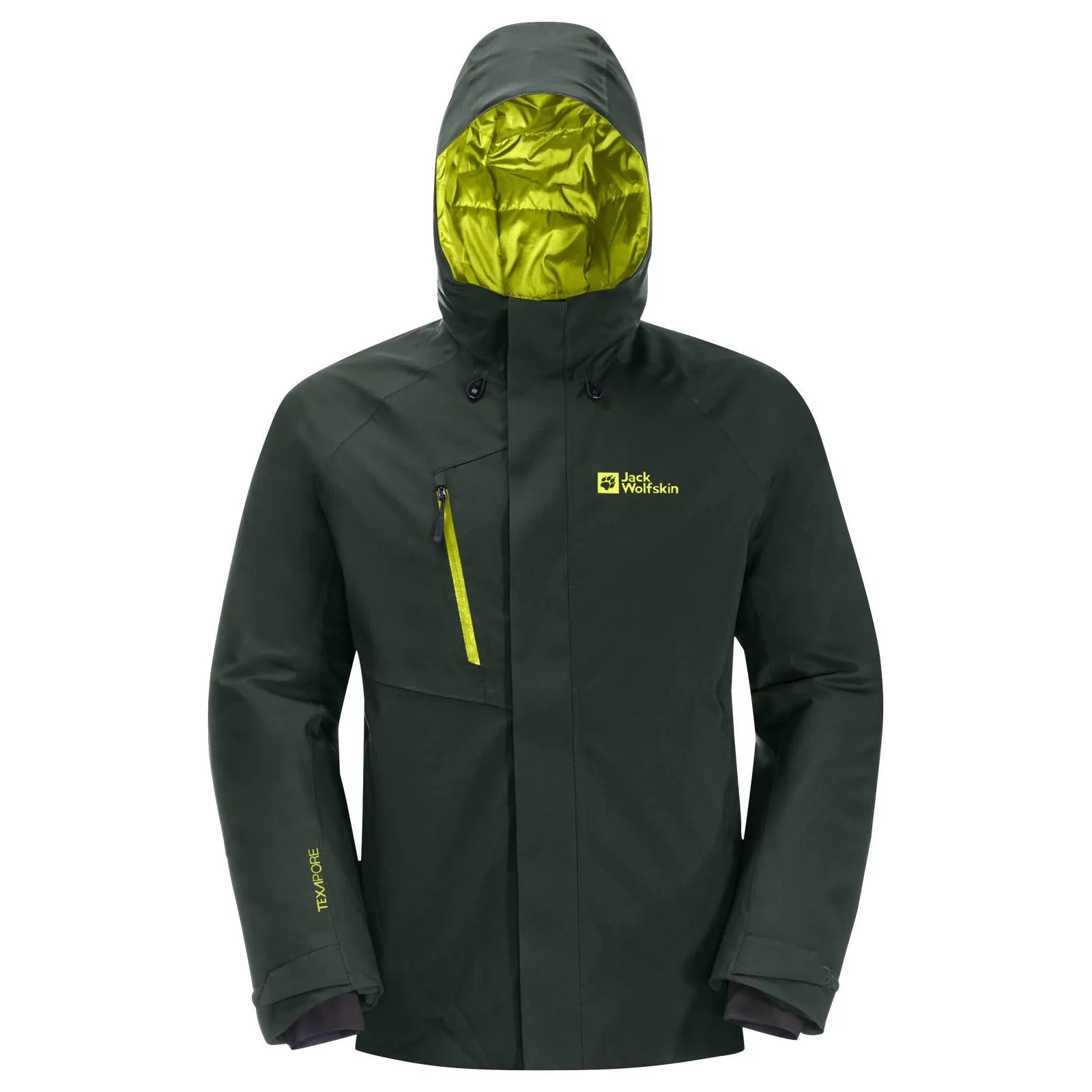 Jack Wolfskin Mens Troposphere Waterproof Jacket
