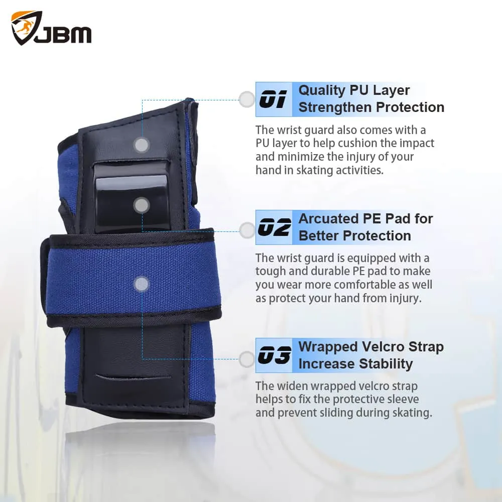 JBM - Protective Gear (Blue/Black)