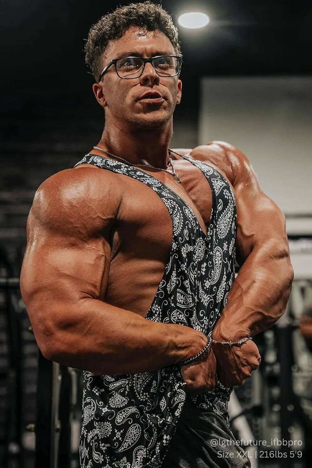 Jed North Bodybuilding Tank Top Gym Stringer Y-Back Muscle Racerback