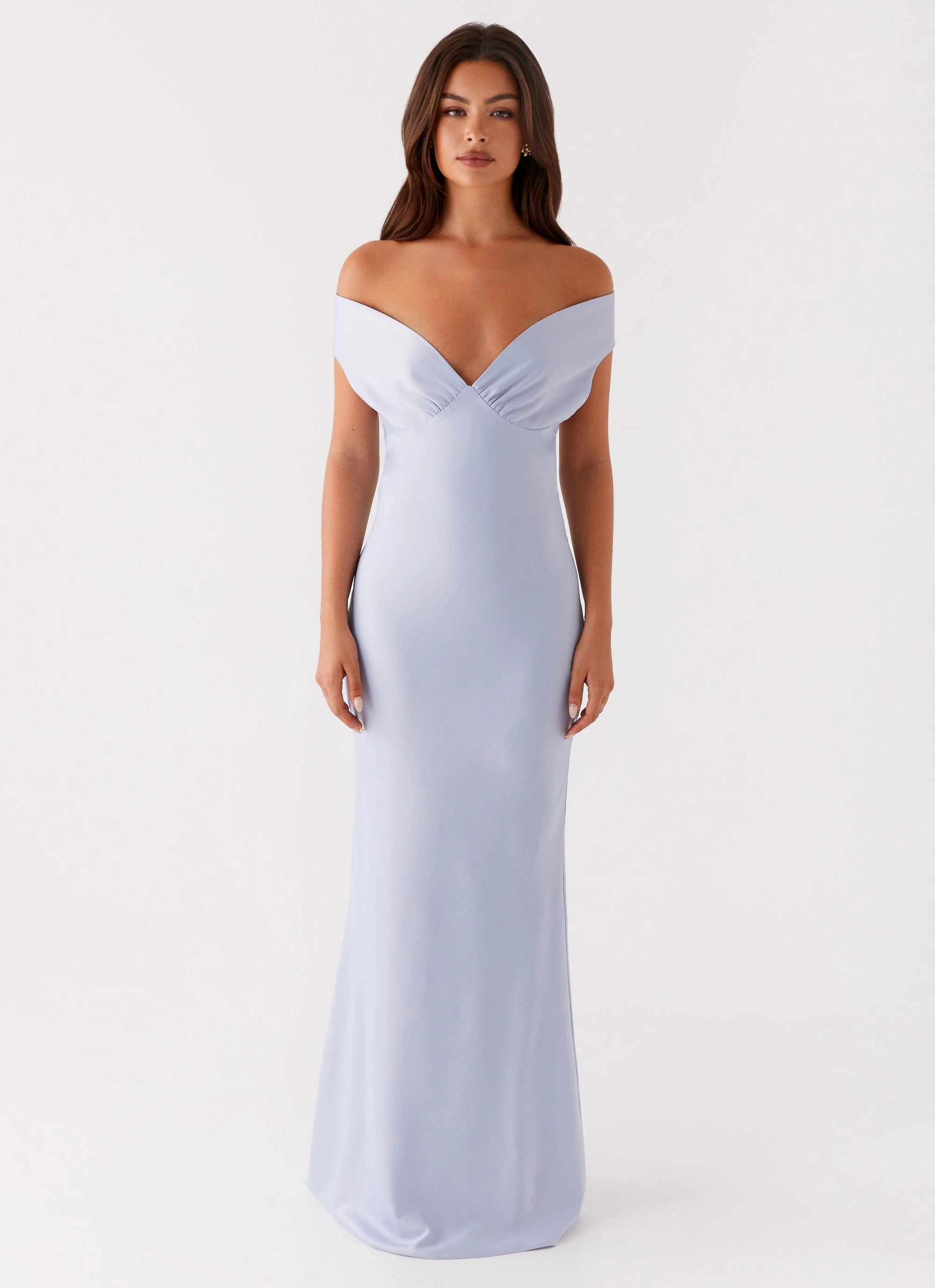 Polished and Elegant Jenner Maxi Dress - Blue