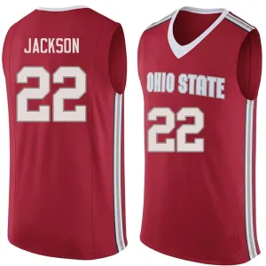 Jim Jackson Ohio State Buckeyes College Basketball Throwback Jersey