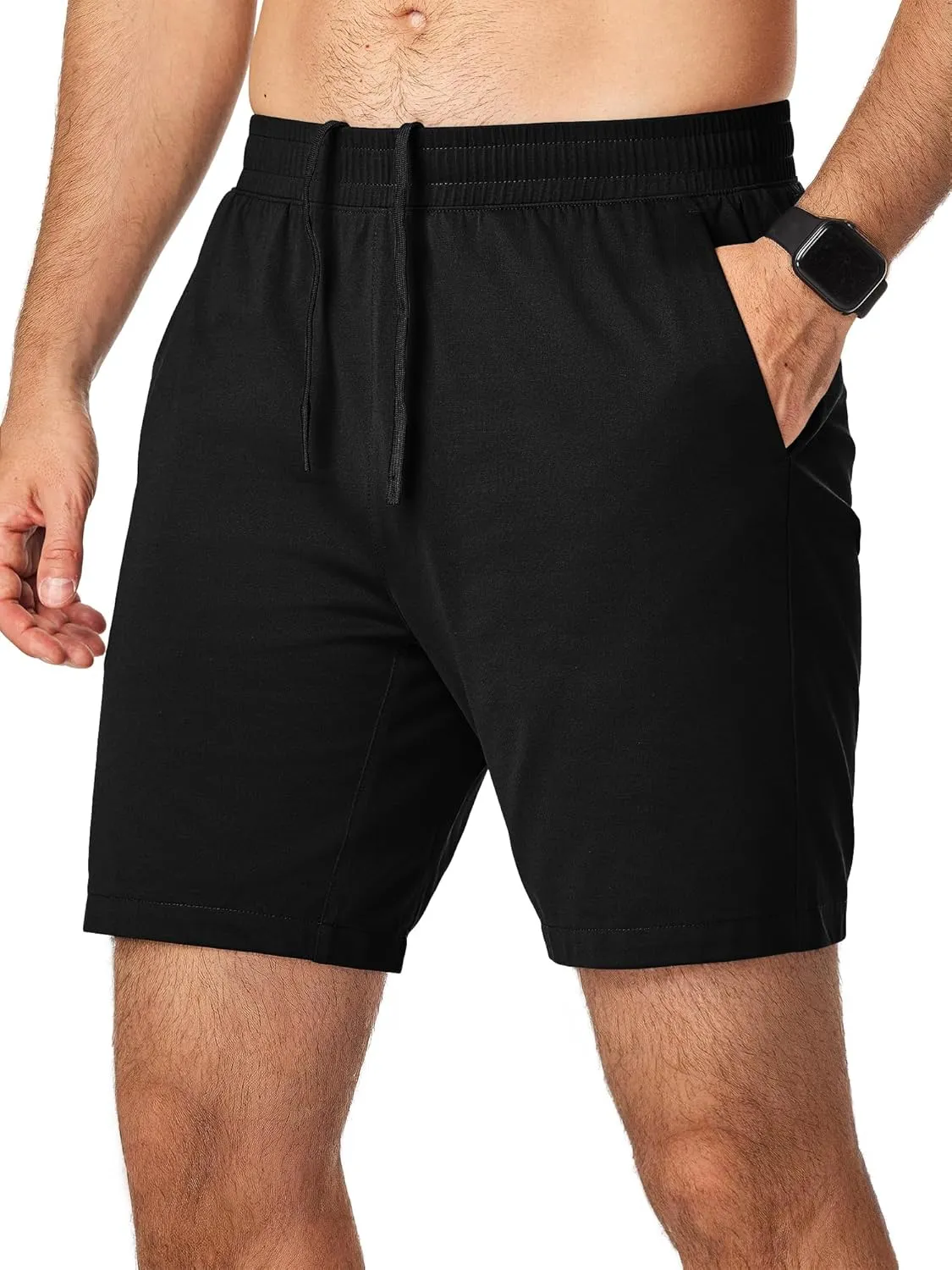 JMIERR Mens Running Shorts 7 Inch Lightweight Quick Dry Workout Summer Athletic Gym Shorts with Zipper Pocket