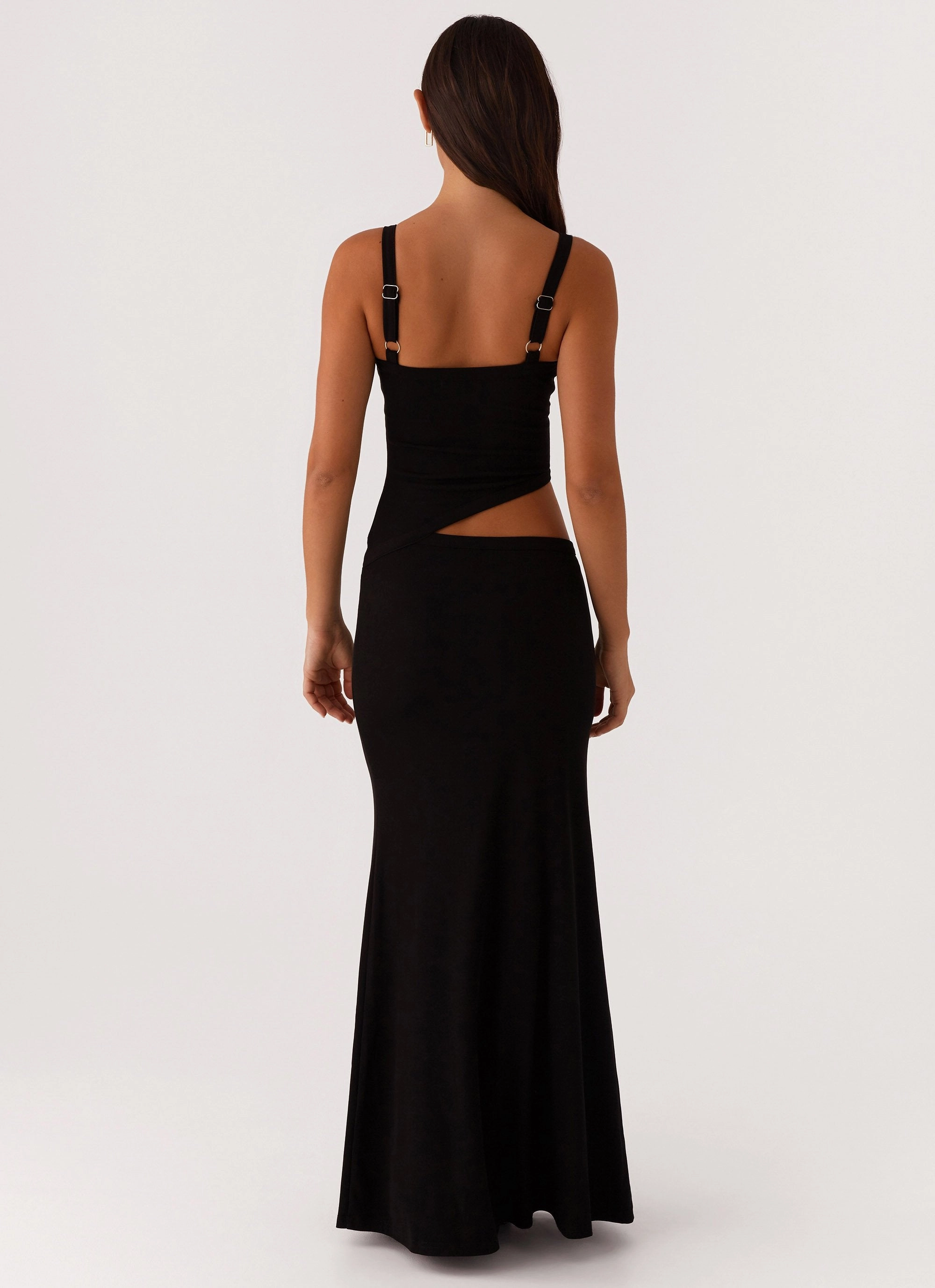 Balloon-Sleeve Beauty Zone Jocelyn Maxi Dress - Black