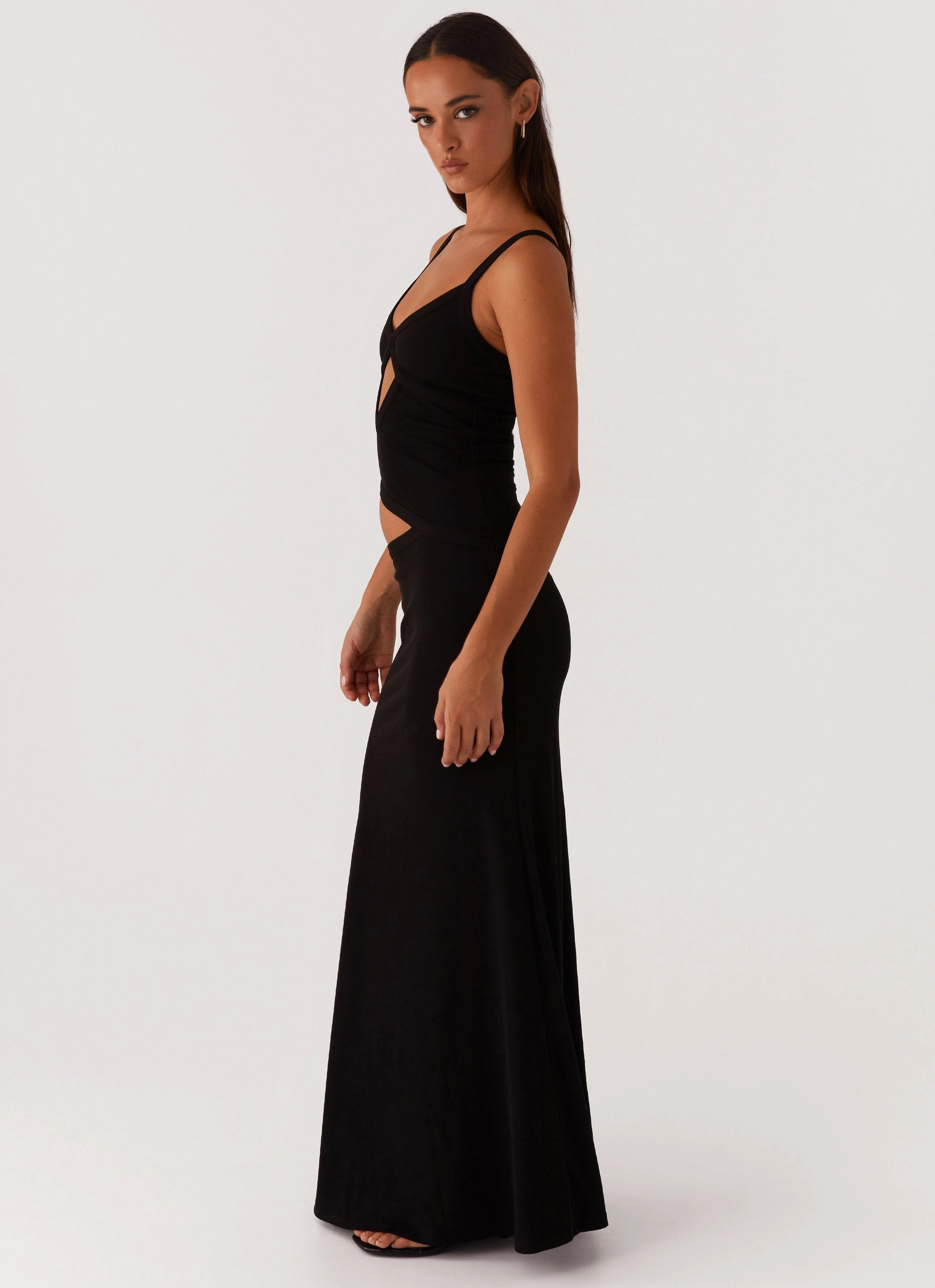 Classic Vibe Chic Everyday Wear Jocelyn Maxi Dress - Black
