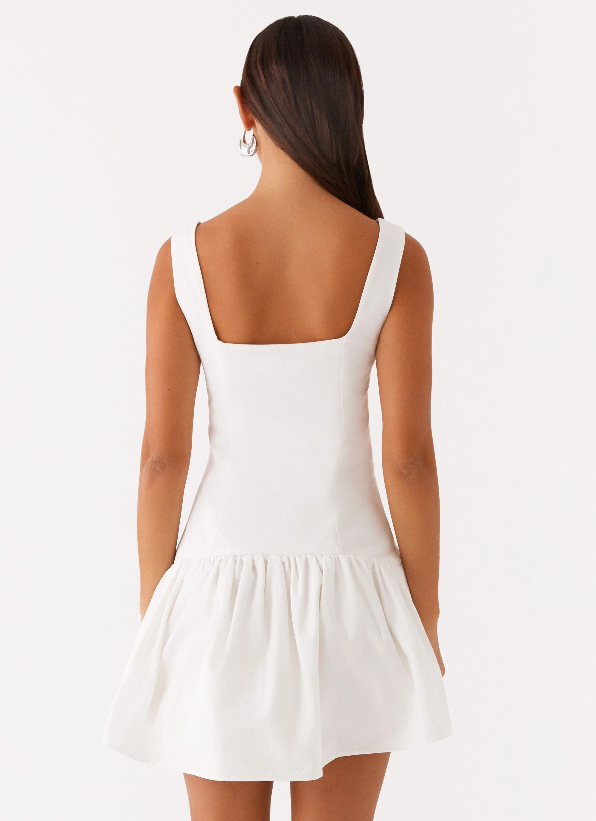 Jolene Mini Dress - White Spring Style