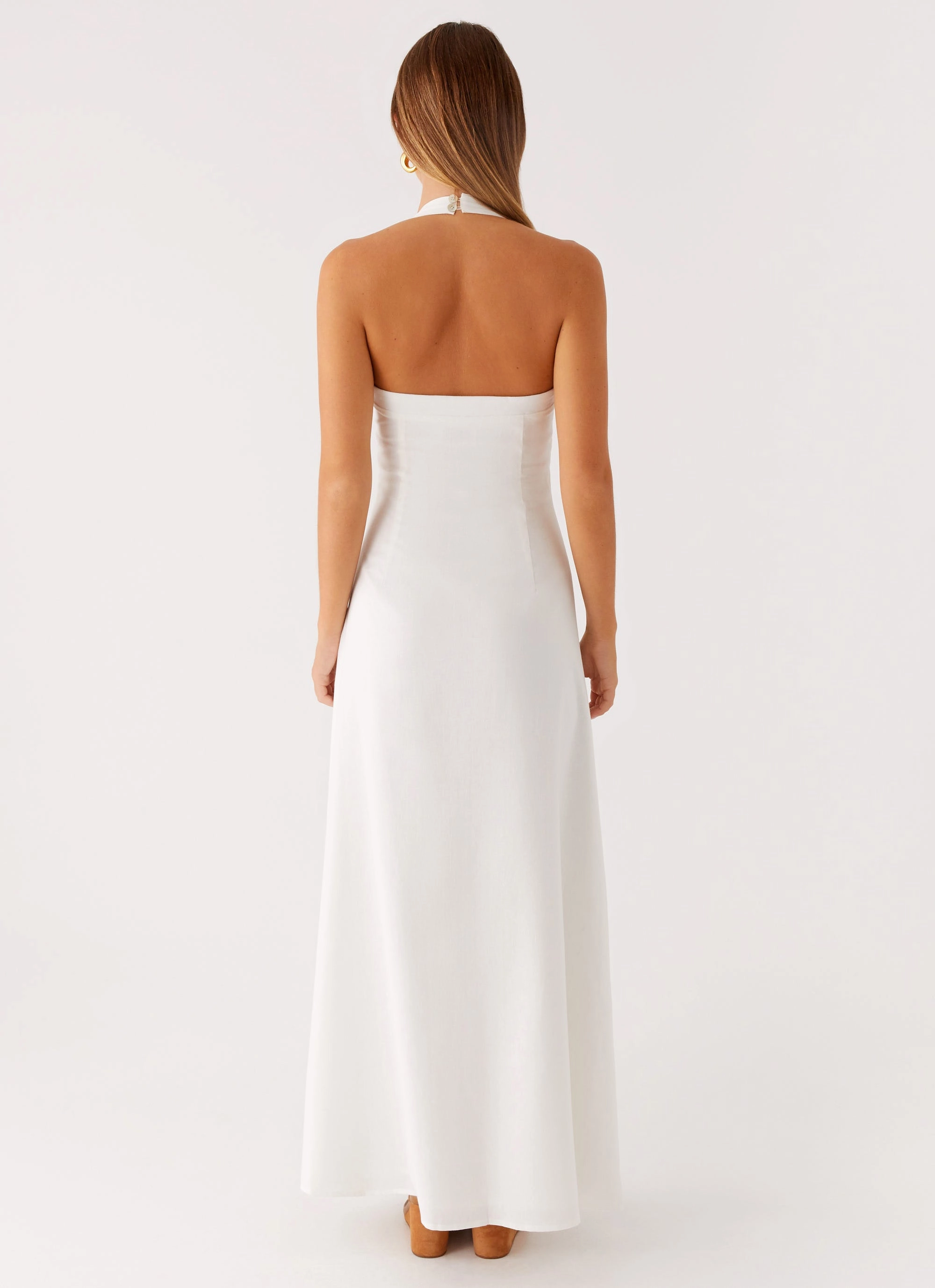 Decorative-Design Jovanni Maxi Dress - White