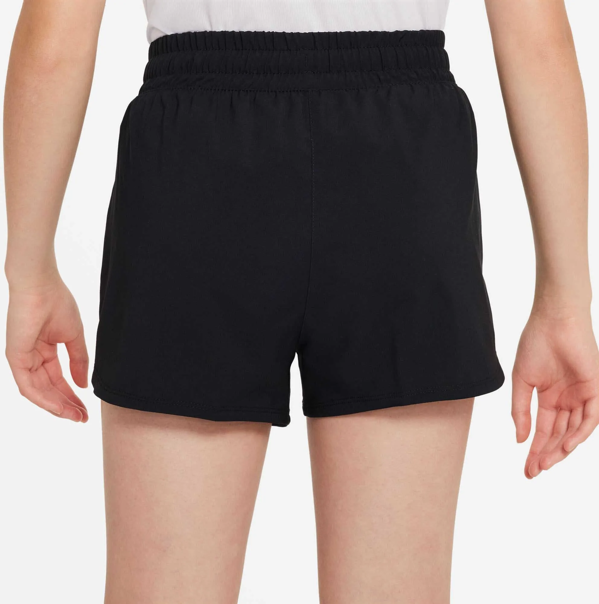 Junior's One High-Waisted Woven Training Shorts