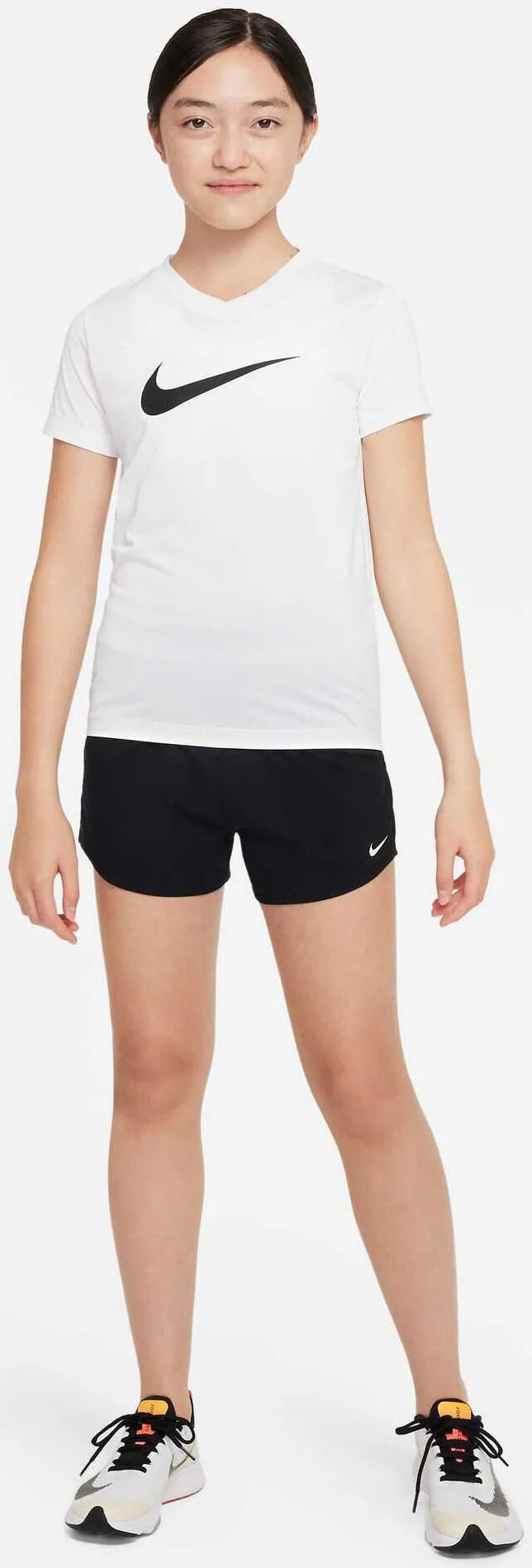 Junior's One High-Waisted Woven Training Shorts