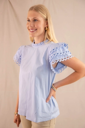 Anti Pilling Finish FeatherlightConstruction Just A Theory Blouse