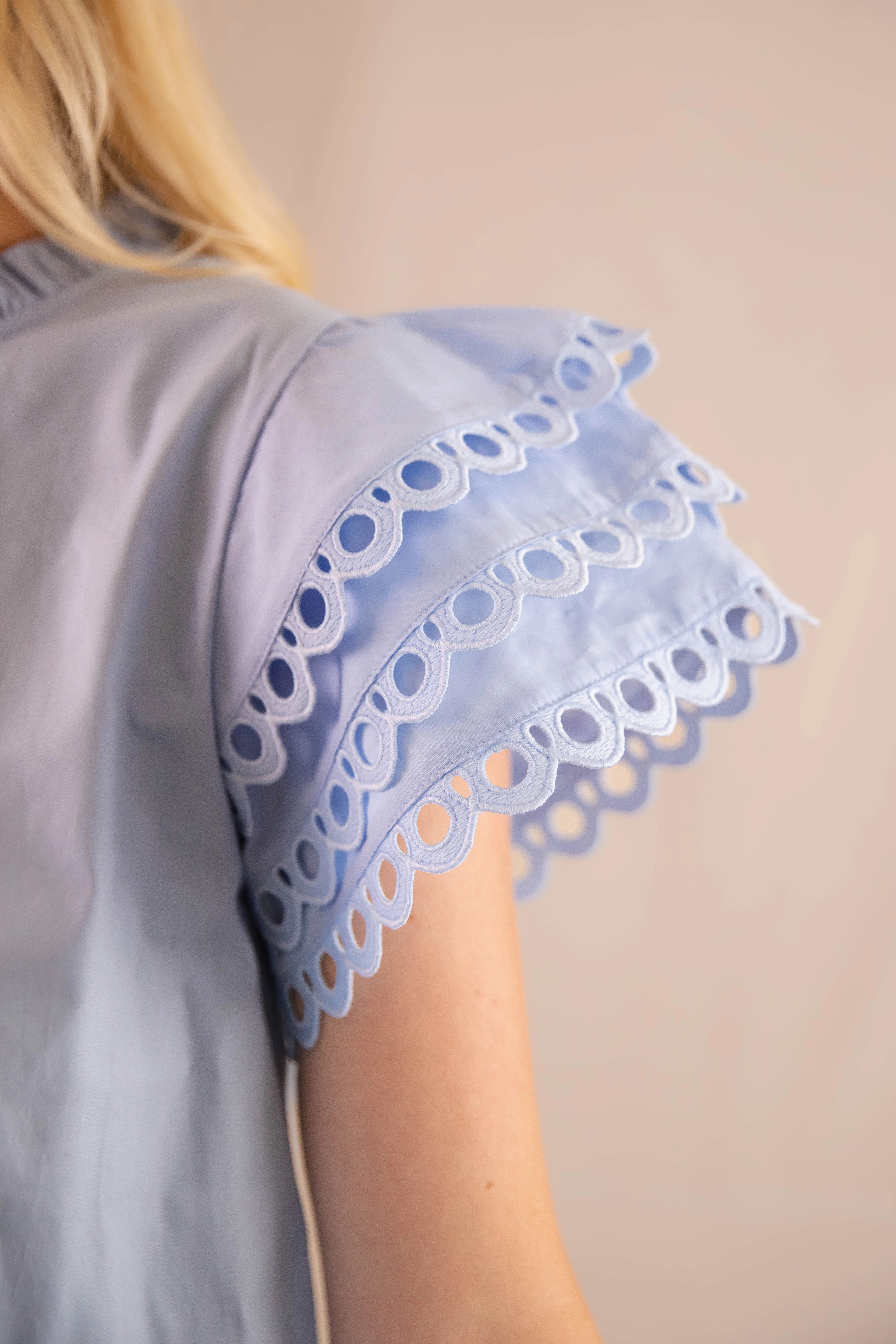 All-Purpose High Durability Material Just A Theory Blouse