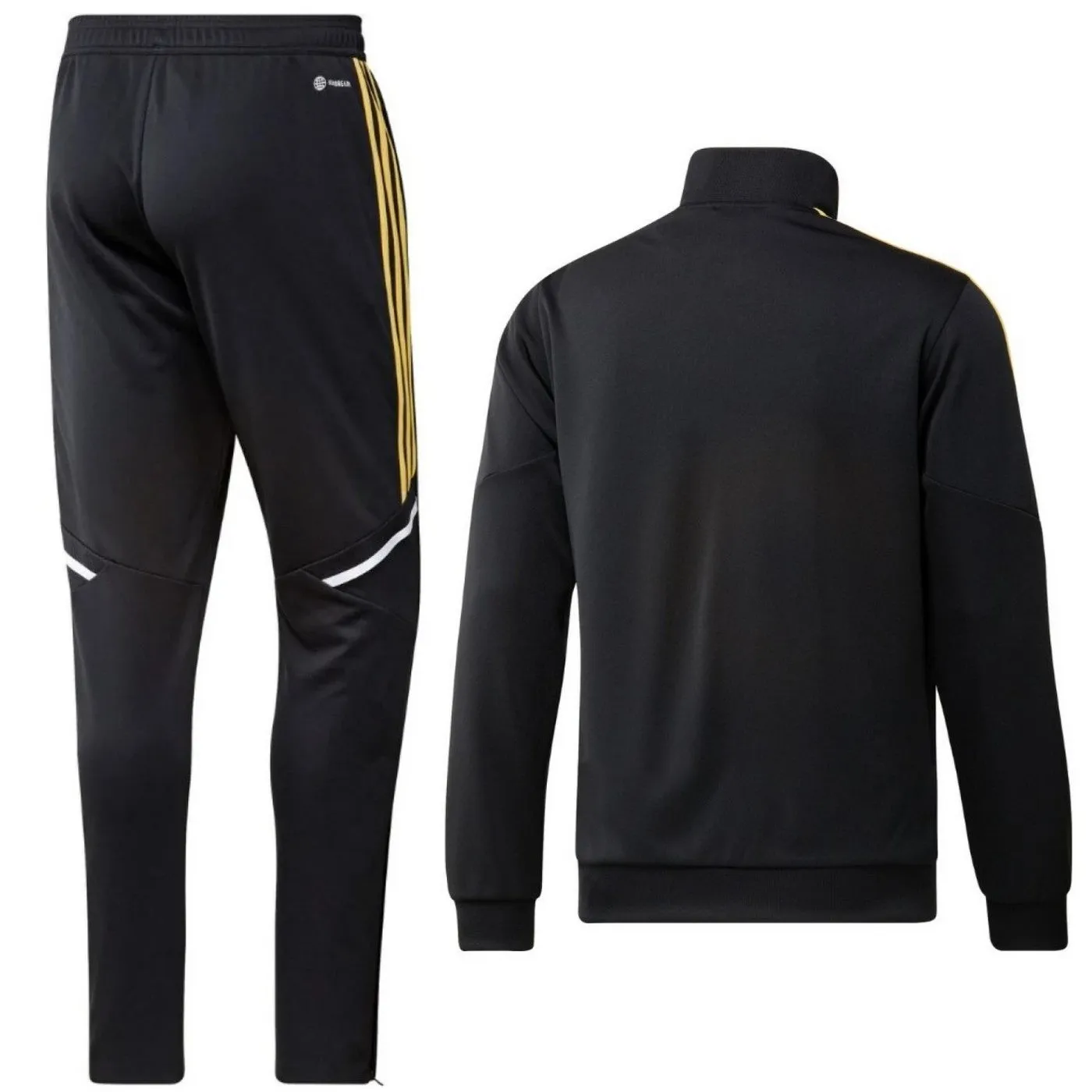 Juventus black training bench Soccer tracksuit 2022/23 - Adidas