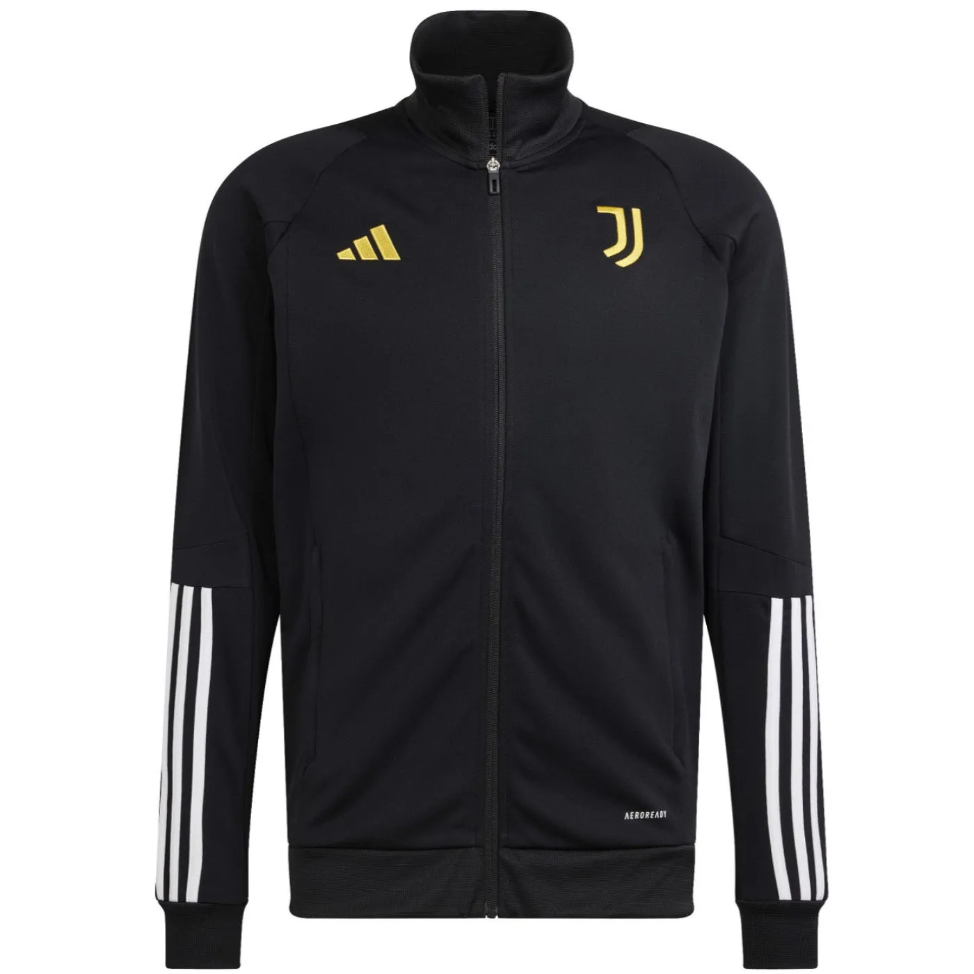 Juventus black training bench tracksuit 2023/24 - Adidas