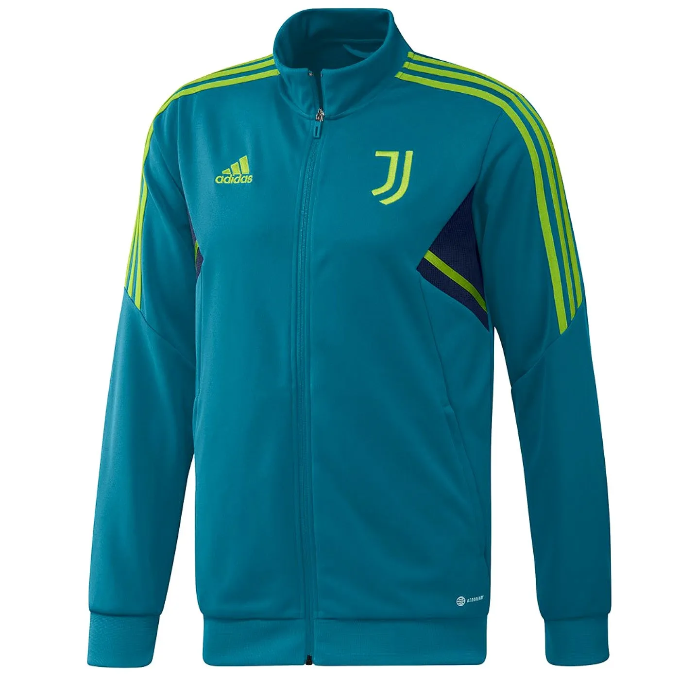 Juventus training bench Soccer tracksuit 2022/23 blue - Adidas