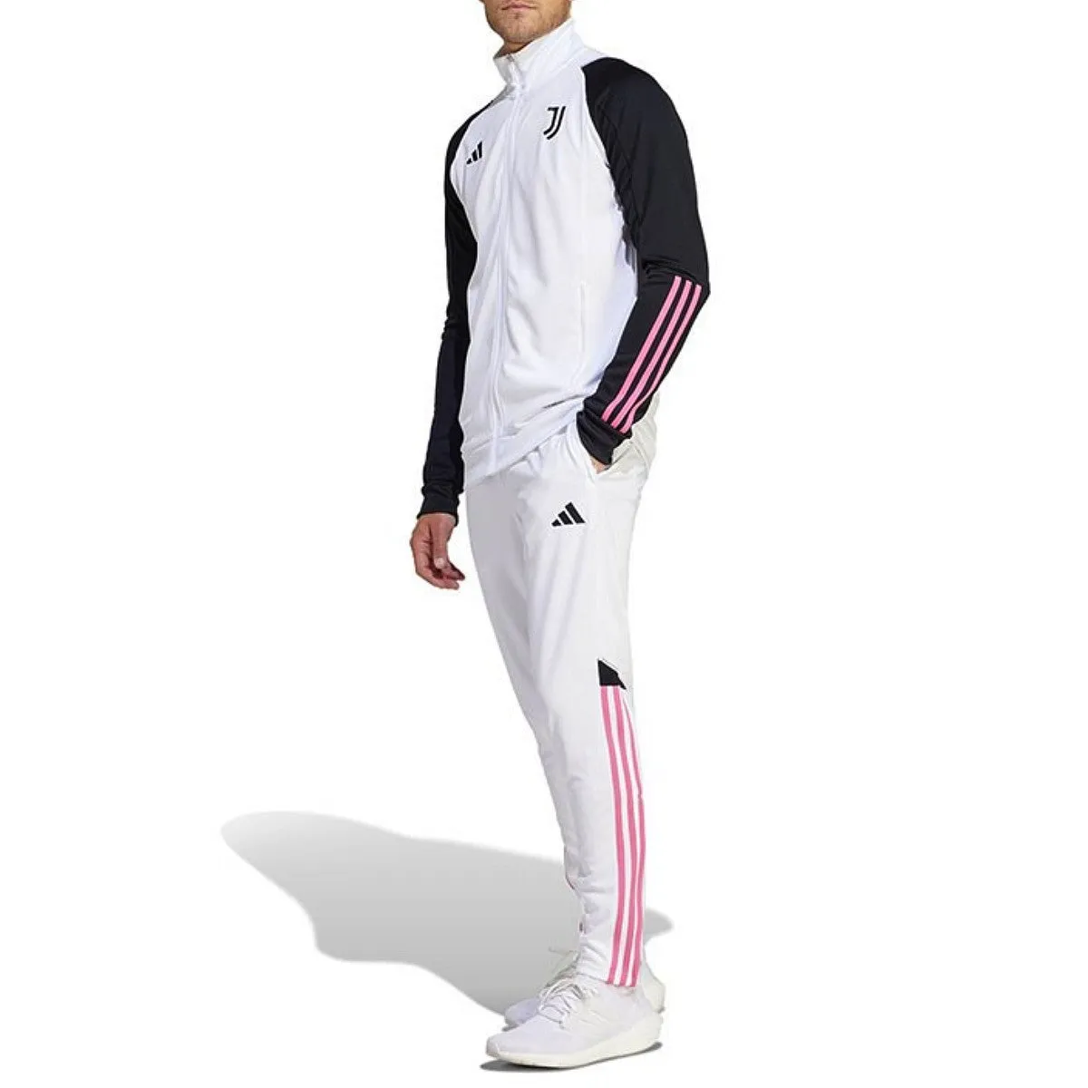 Juventus white training bench tracksuit 2023/24 - Adidas