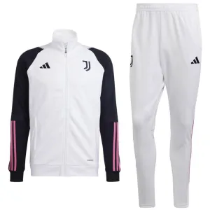 Juventus white training bench tracksuit 2023/24 - Adidas
