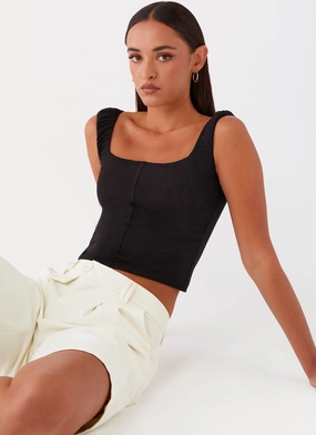 Kaden Top - Black Adjustable Cuff System LightweightConstruction
