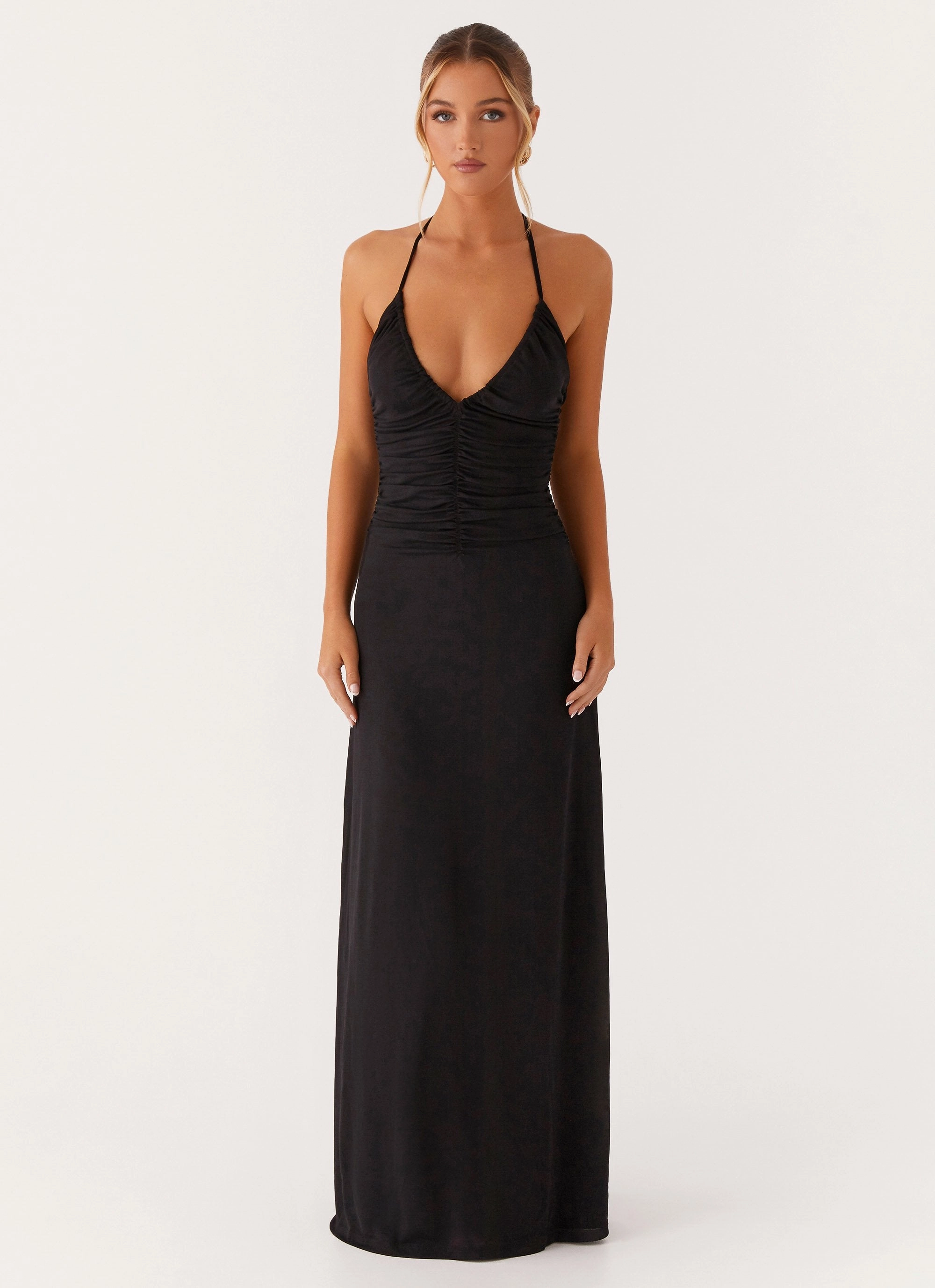 Day Magic Lined interior Kansas Maxi Dress - Black