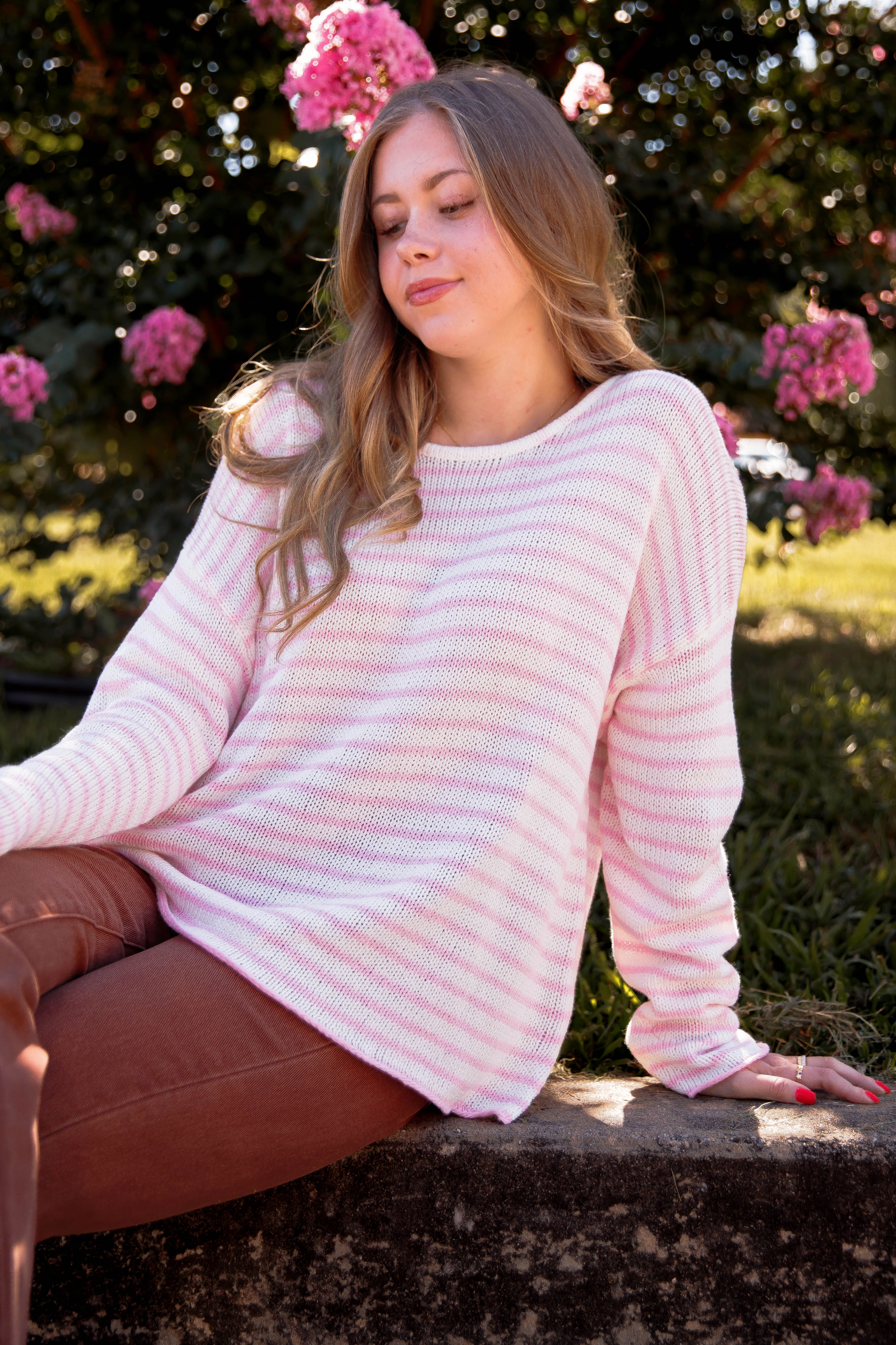 Durable Double Stitching Keep It Bright Sweater