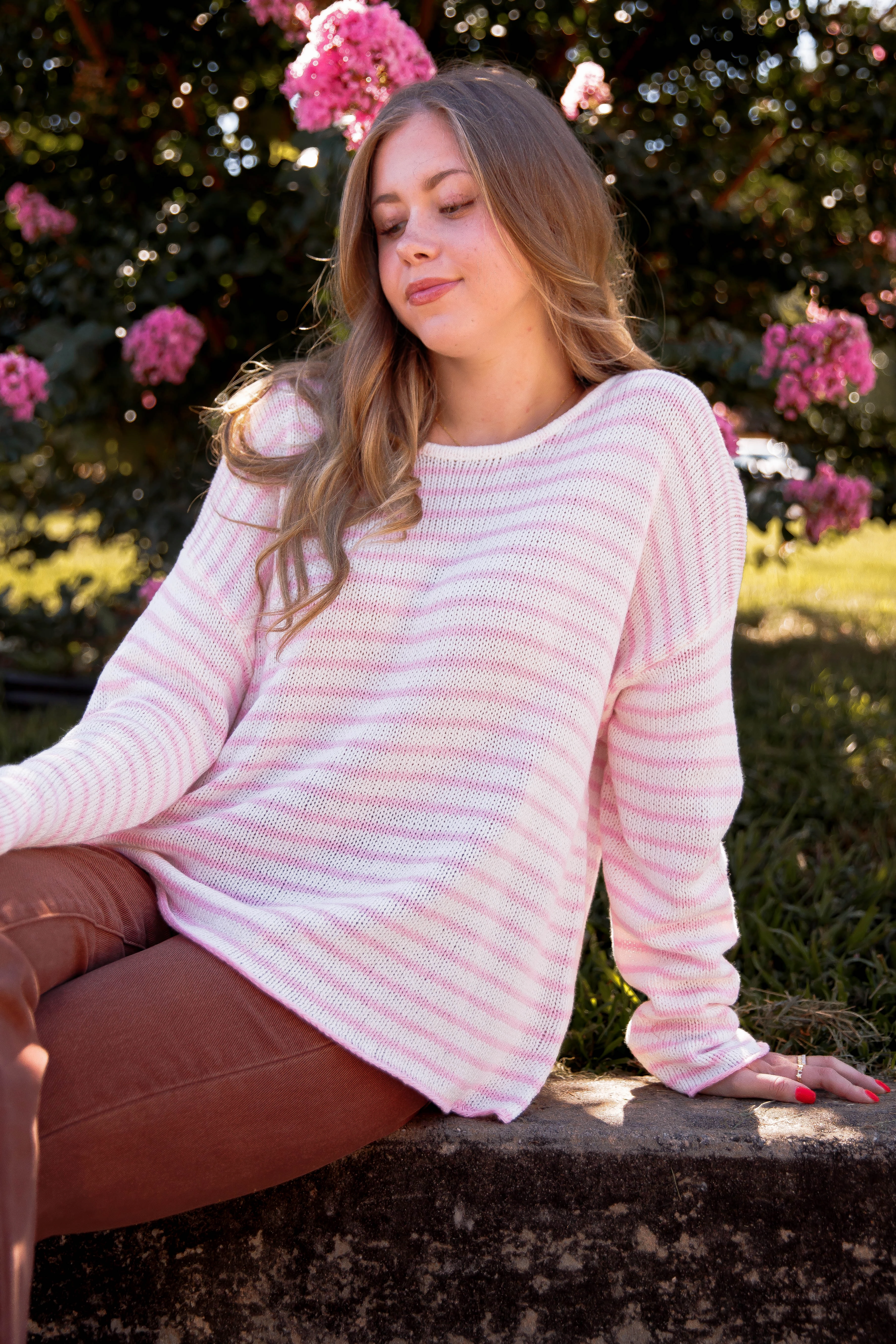 Keep It Bright Sweater Ultra Soft Texture RelaxedSilhouette