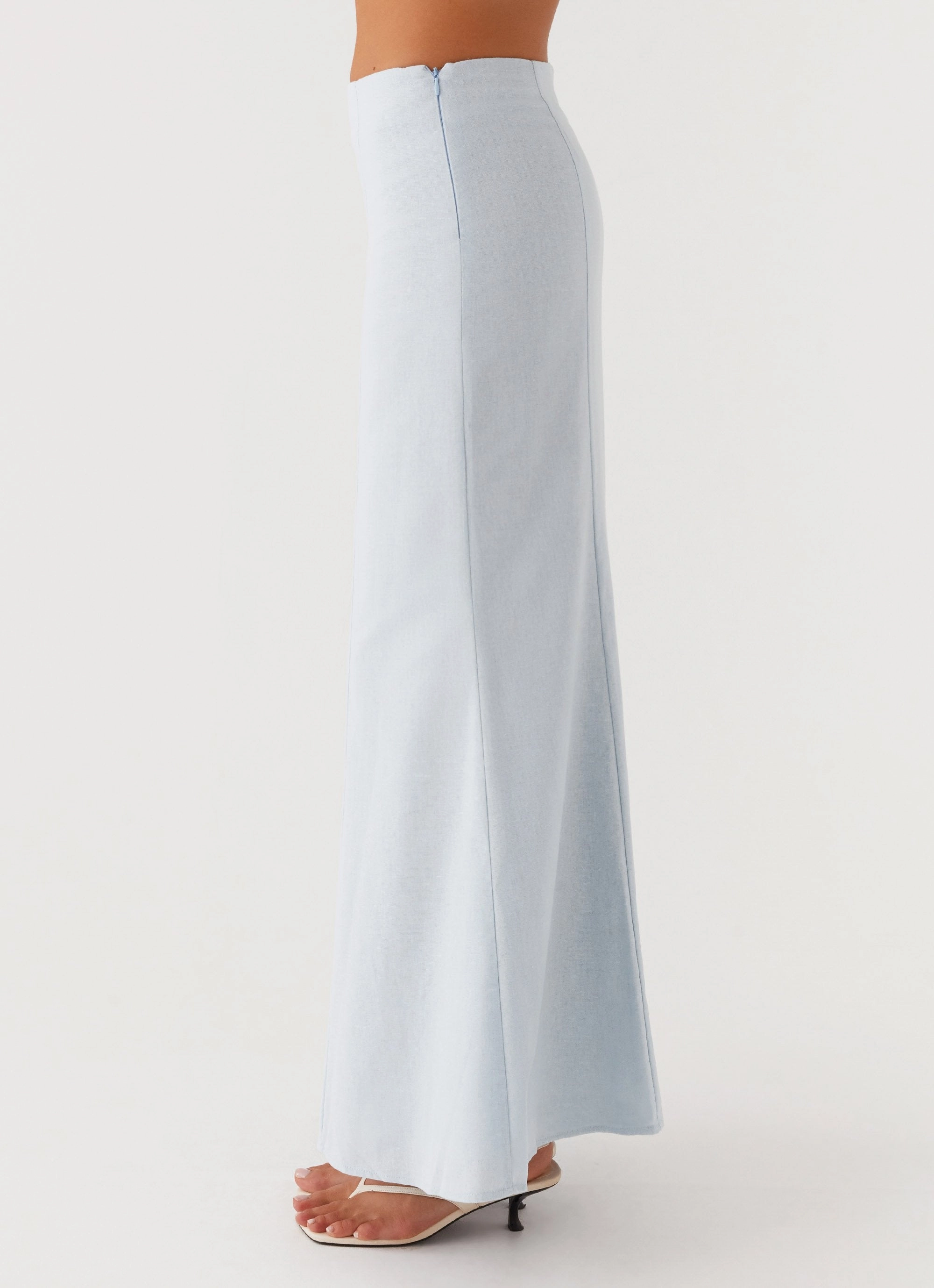 Keep Moving Maxi Skirt - Blue Durable Activewear Light Wear Fit