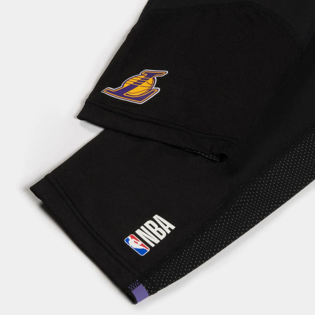 Kids' Basketball 3/4 Leggings 500 - NBA Los Angeles Lakers/Black
