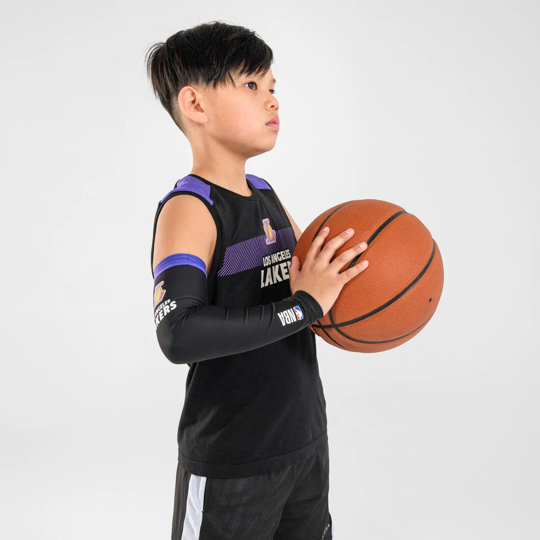 Kids' Basketball Sleeve E500 - NBA Los Angeles Lakers