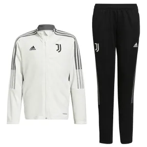 Kids - Juventus training presentation tracksuit 2021/22 - Adidas