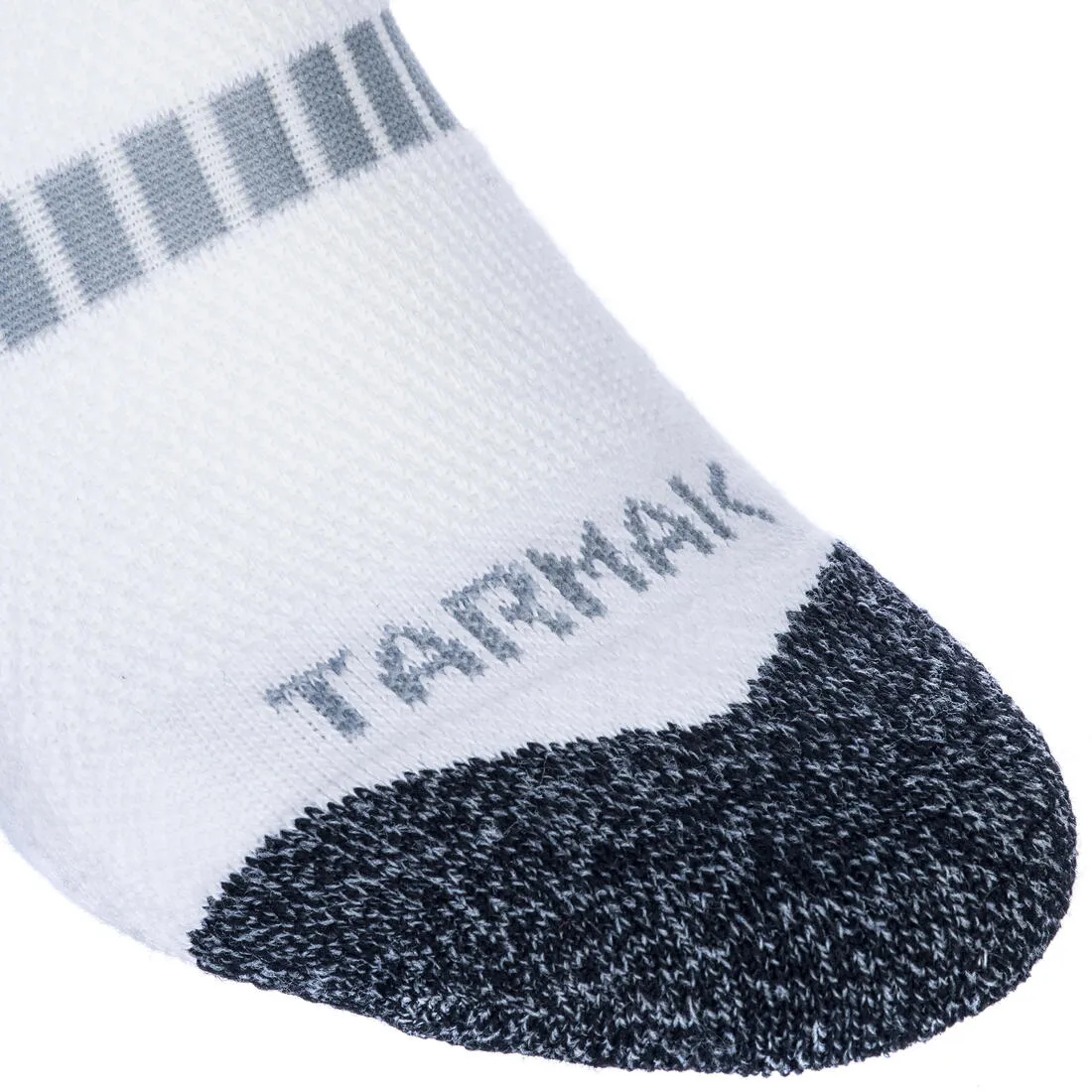 Kids' Low-Rise Intermediate Basketball Socks Twin-Pack - White