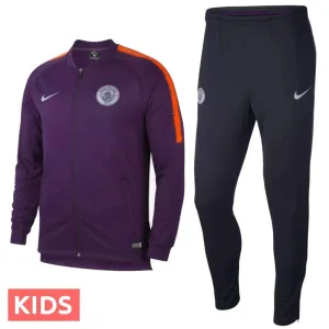 Kids - Manchester City UCL presentation soccer tracksuit 2018/19 - Nike
