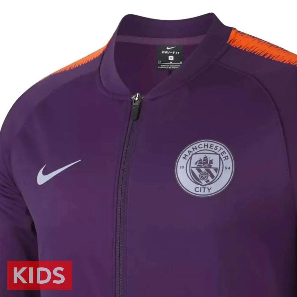Kids - Manchester City UCL presentation soccer tracksuit 2018/19 - Nike