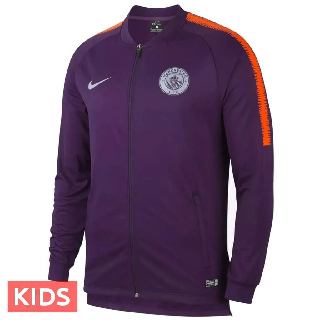 Kids - Manchester City UCL presentation soccer tracksuit 2018/19 - Nike