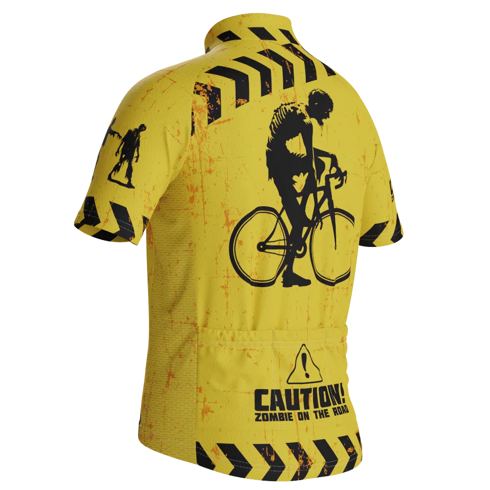 Kid's Zombies Short Sleeve Cycling Jersey