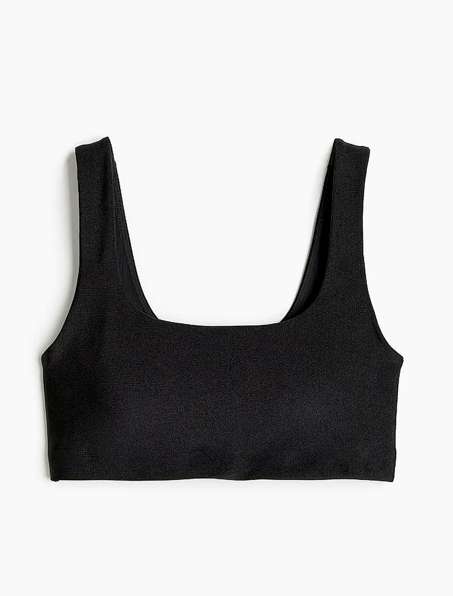 Klara Organic Cotton Twist Back Sport Bra