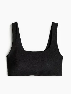 Klara Organic Cotton Twist Back Sport Bra