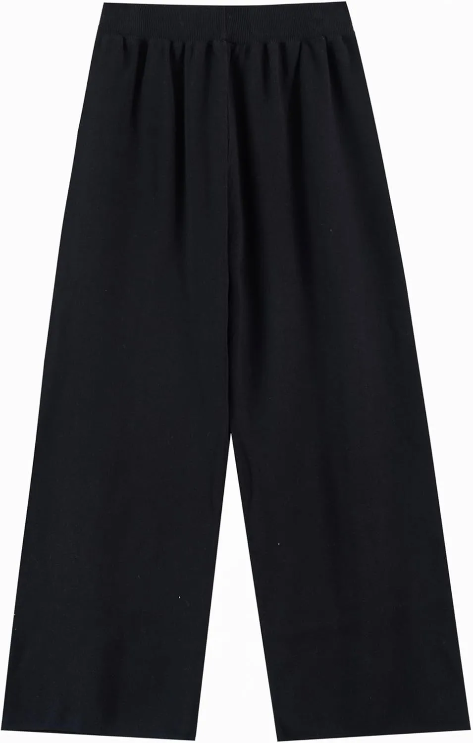Knit Lounge Set Top Wide Leg Women Pants Soft Knit Fabric Relaxed Fit Perfect Lounging Casual Outings