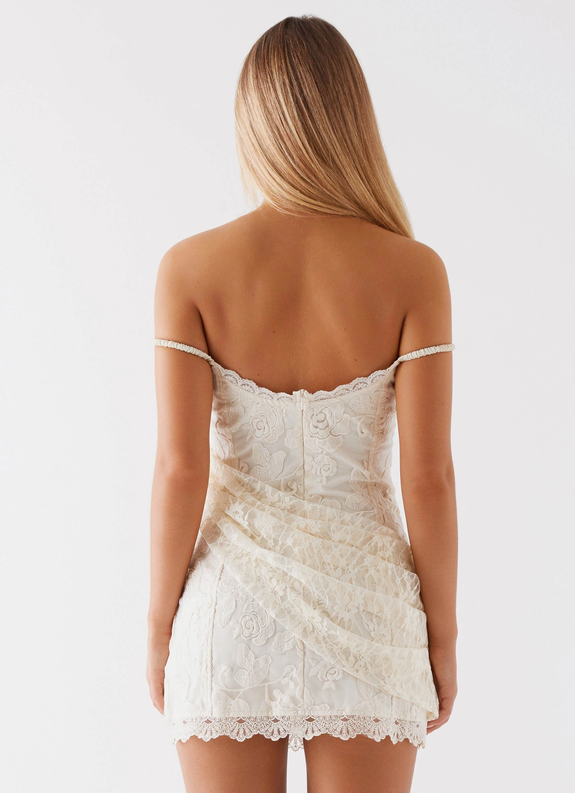 Urban Ready Knockout Mini Dress - White
