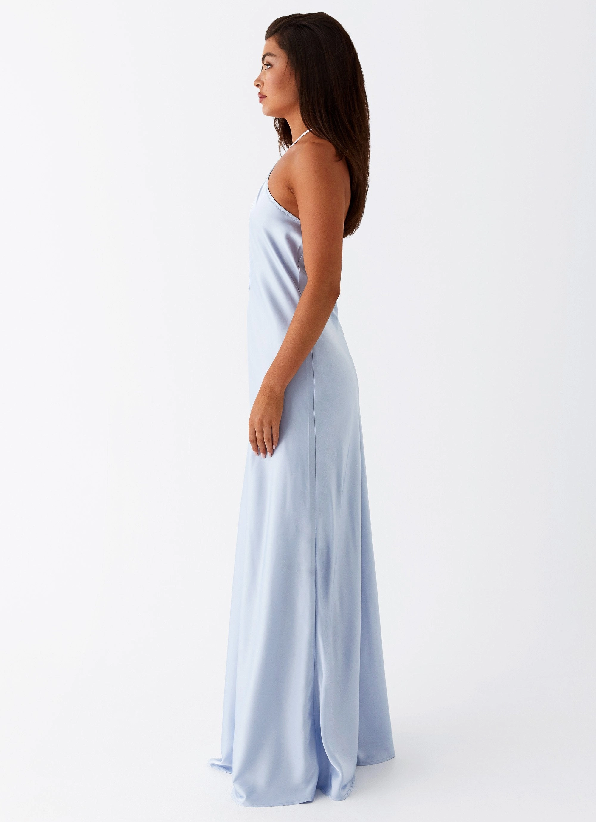 Urban appeal Style Ease Noir Symphony Maxi Dress - Ice Blue