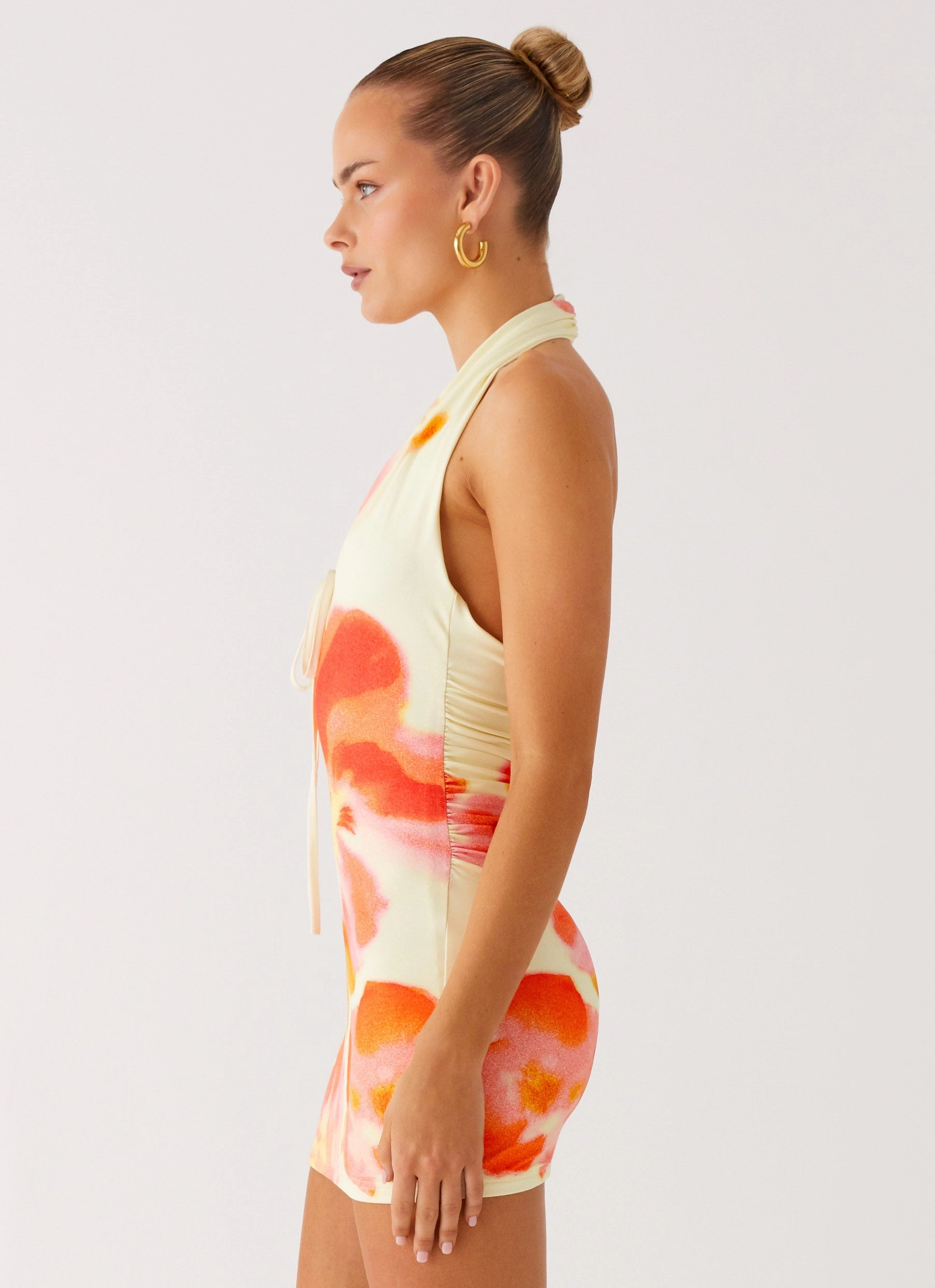 Know You Better Mini Dress - Mimosa Blossom Relax Line